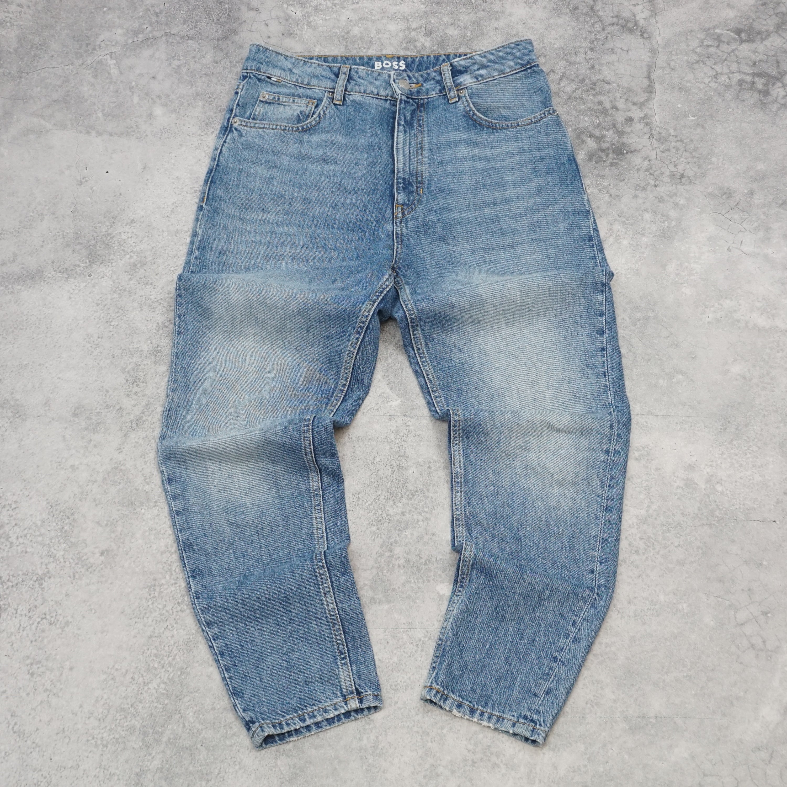 Boss Diana Fit Tapered Jeans