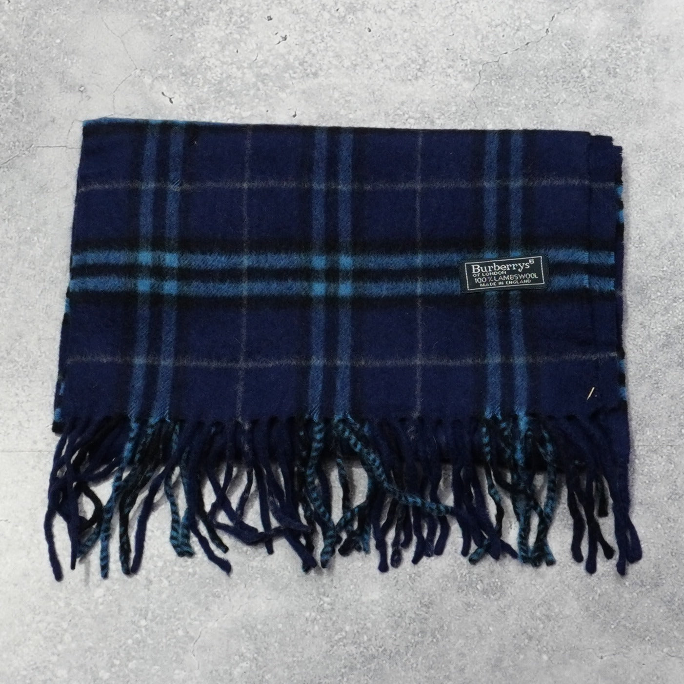 90s Burberry's Wool Scarf