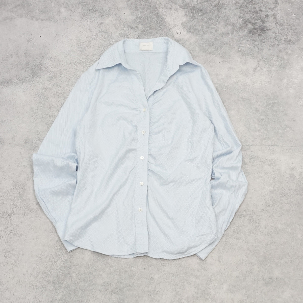 Emma James Striped Textured Button Up