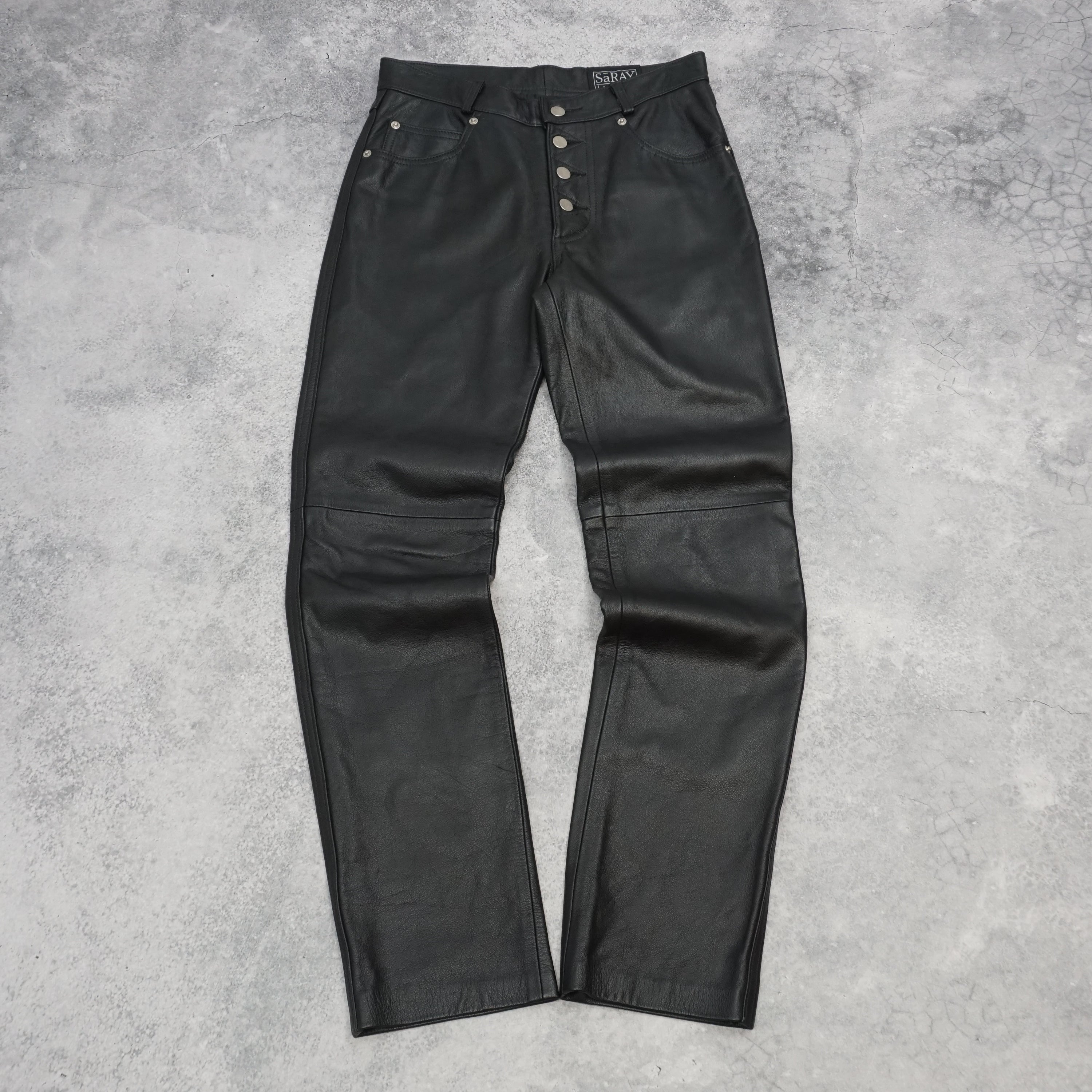 Saray Leather Pants