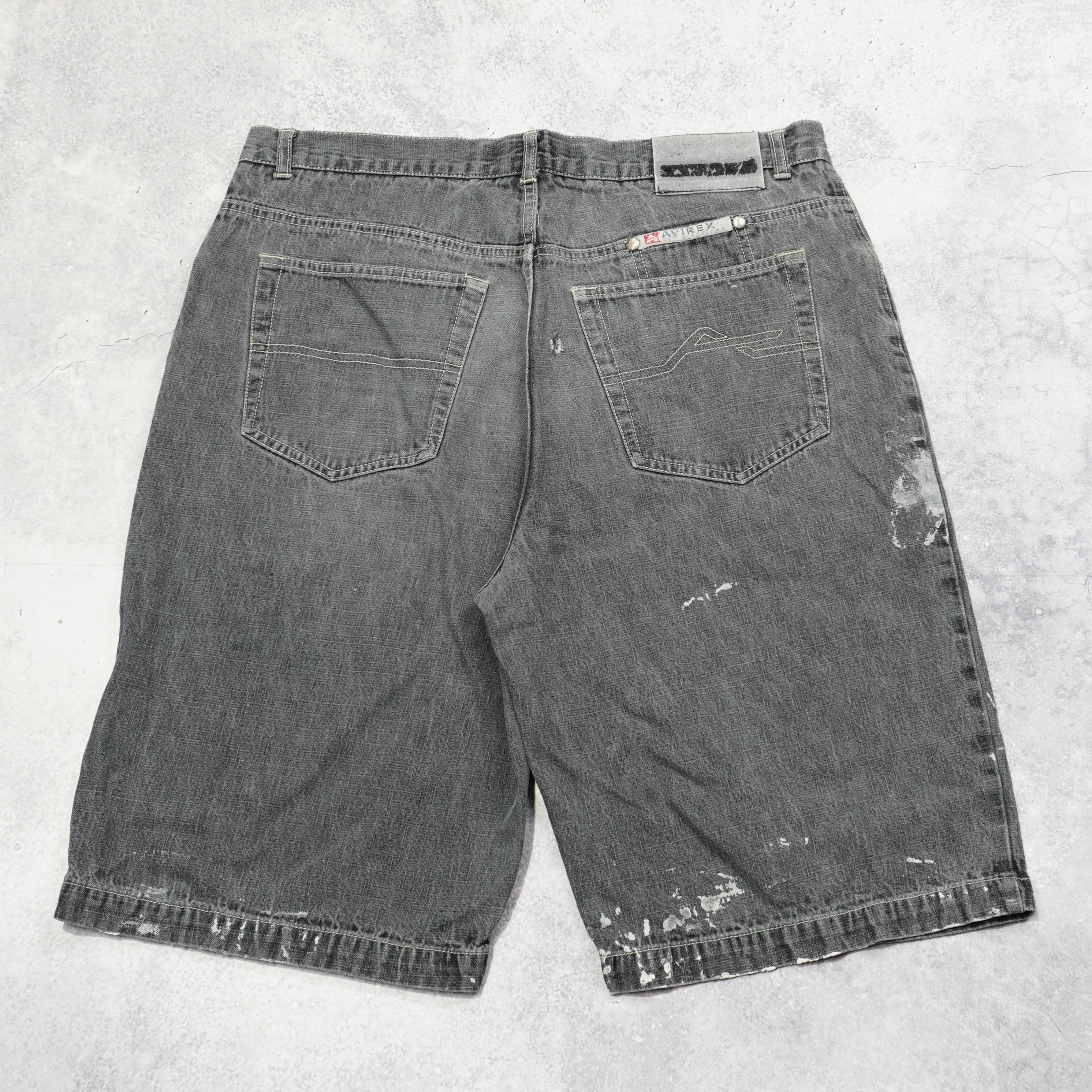 2000s Avirex Denim Shorts