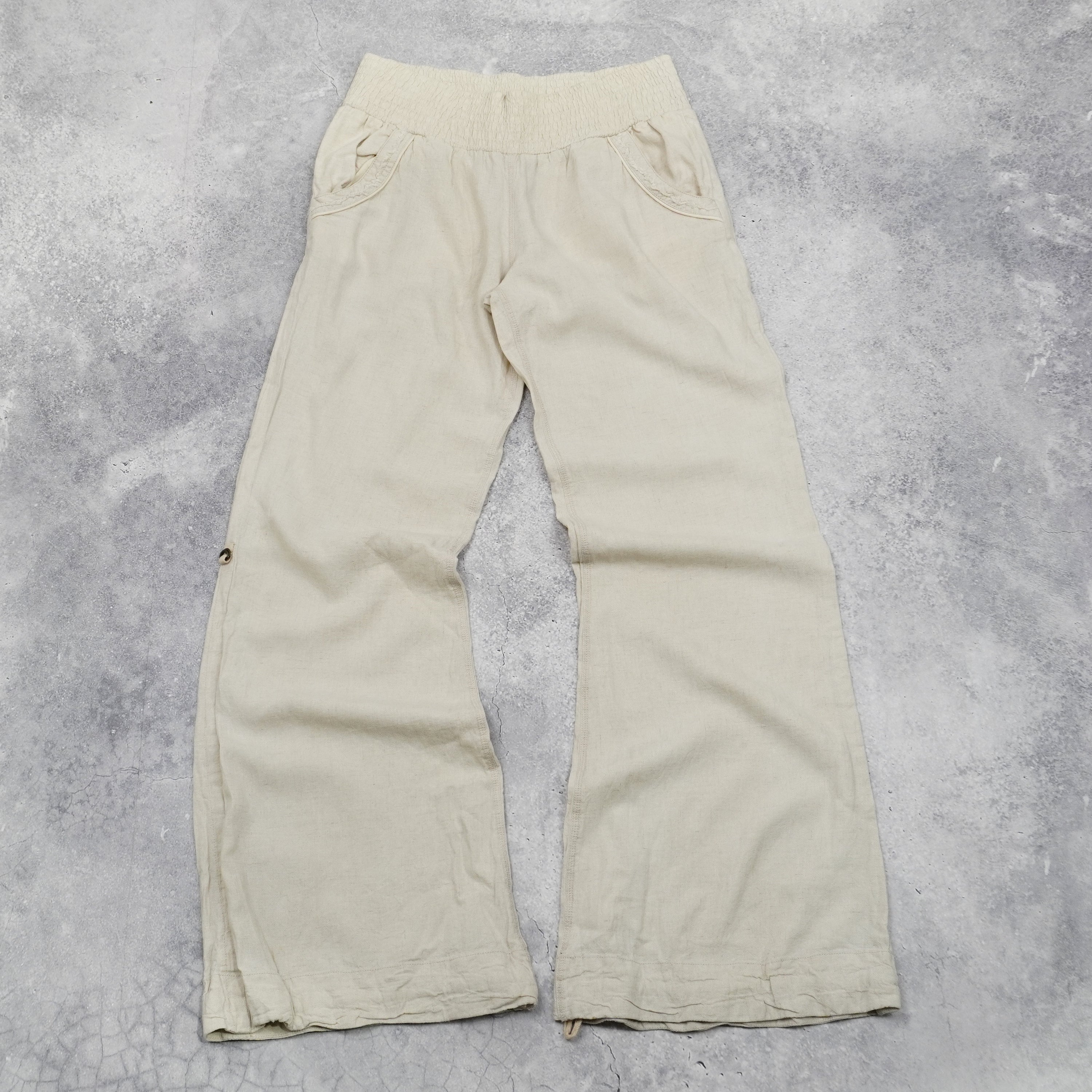 g.o.a Flared Linen Pants