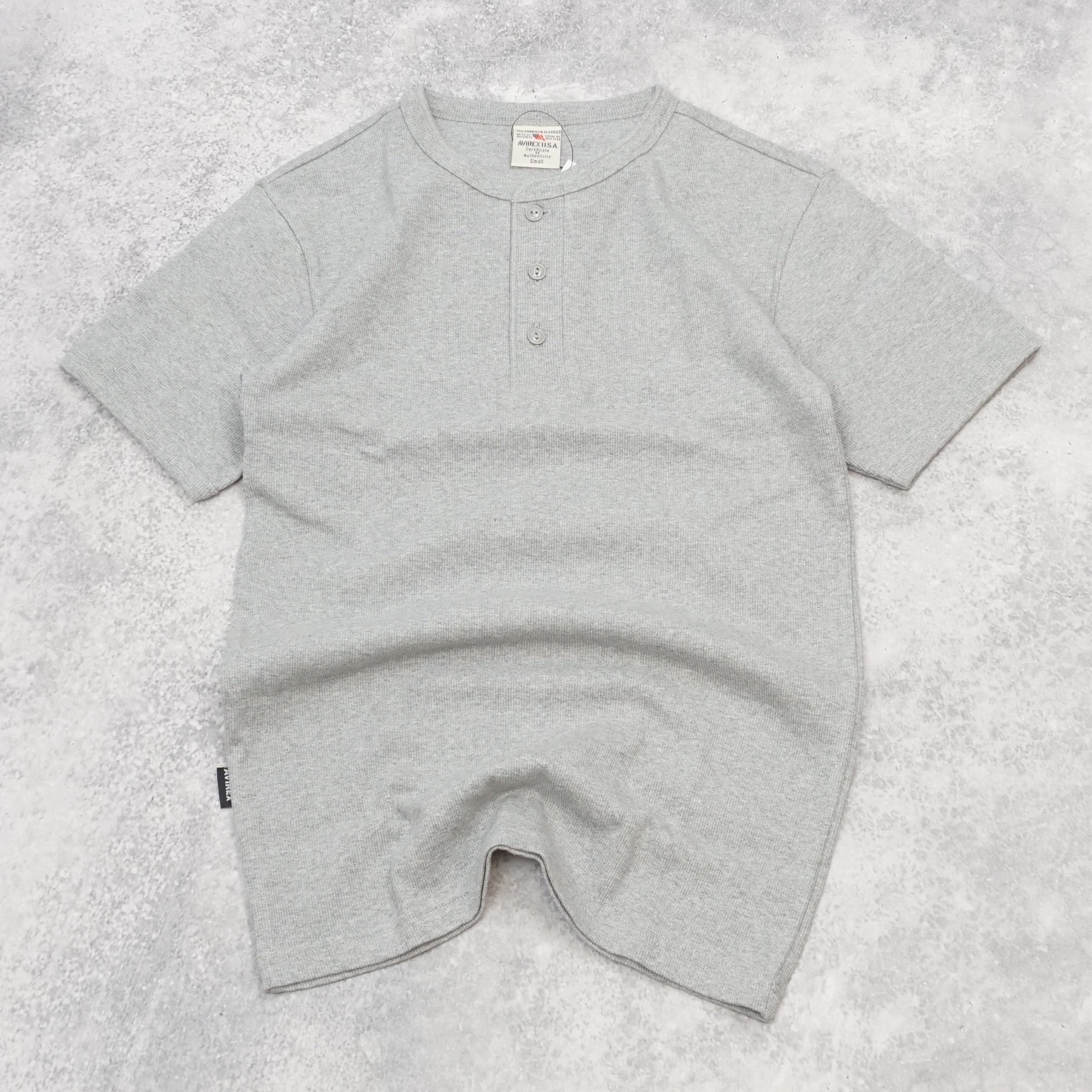 Avirex Classic Henley Top Tee