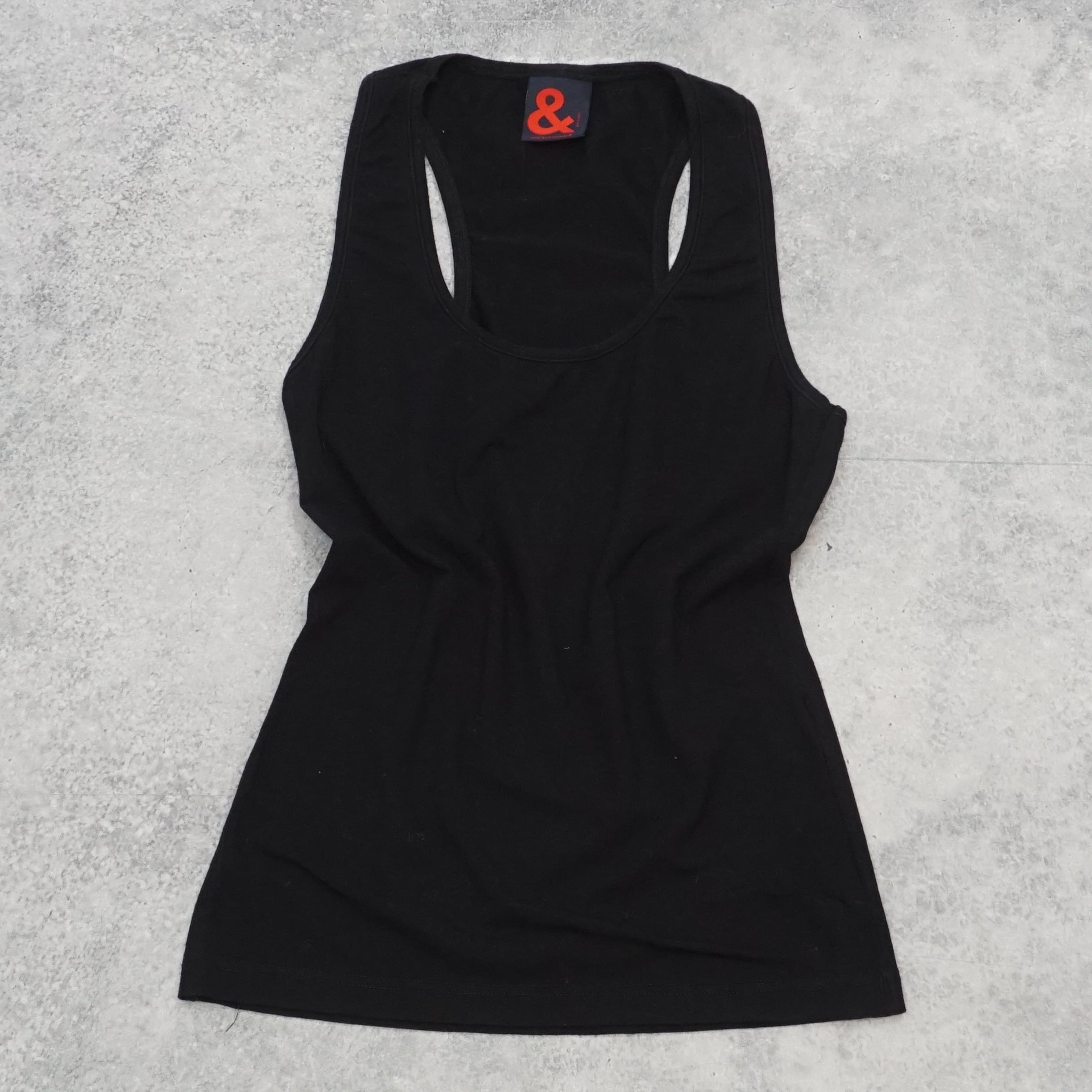 2000s Dolce&Gabbana Racerback Fitted Tank Top