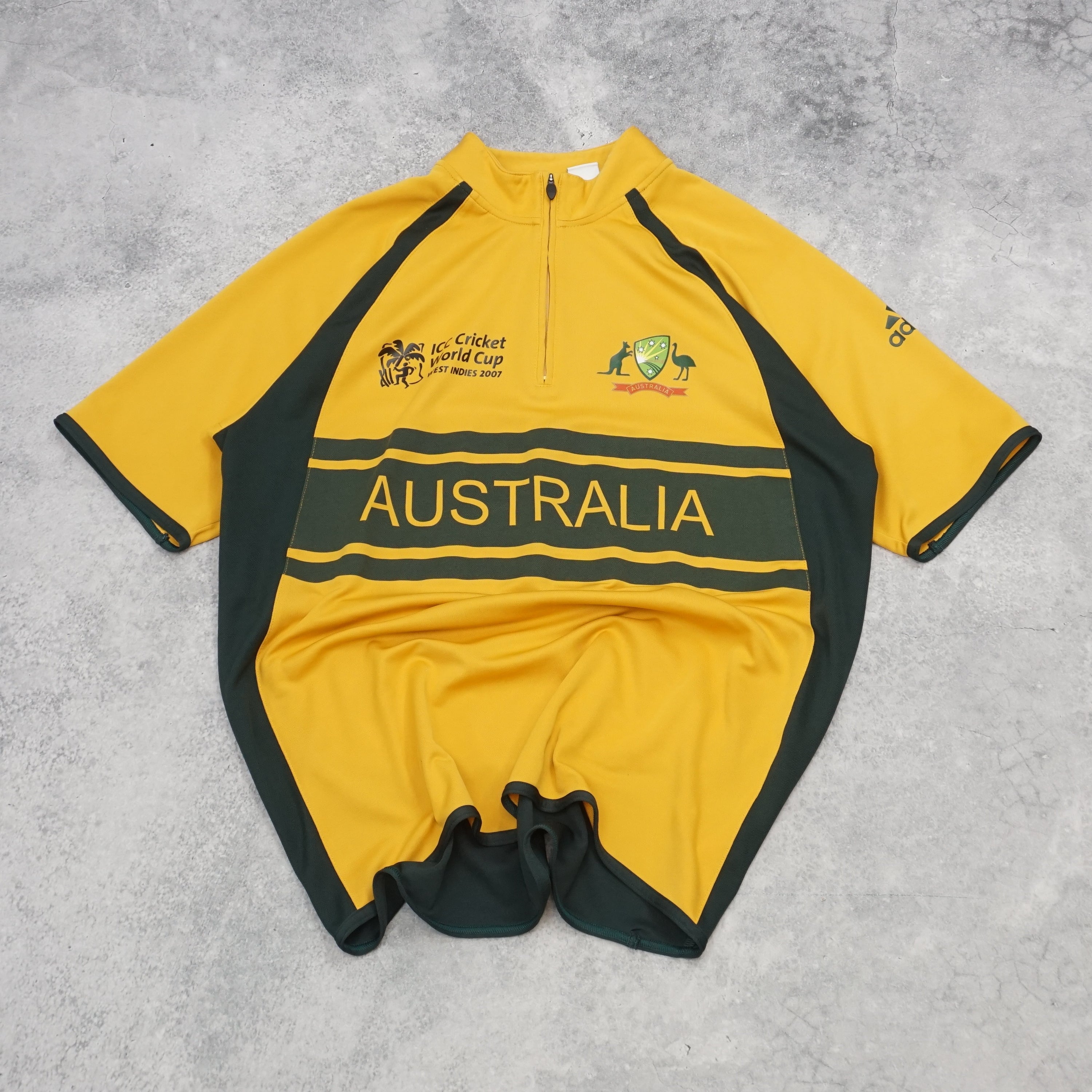 2000s Adidas Cricket World Cup 2007 Jersey