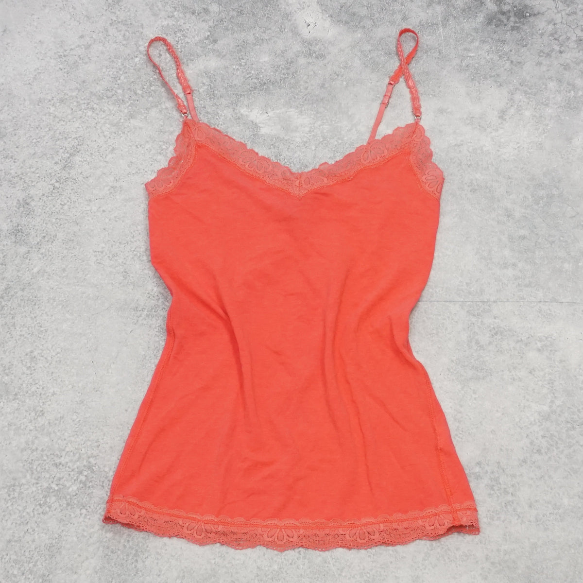Missy Shop Lace Trim Cami Top