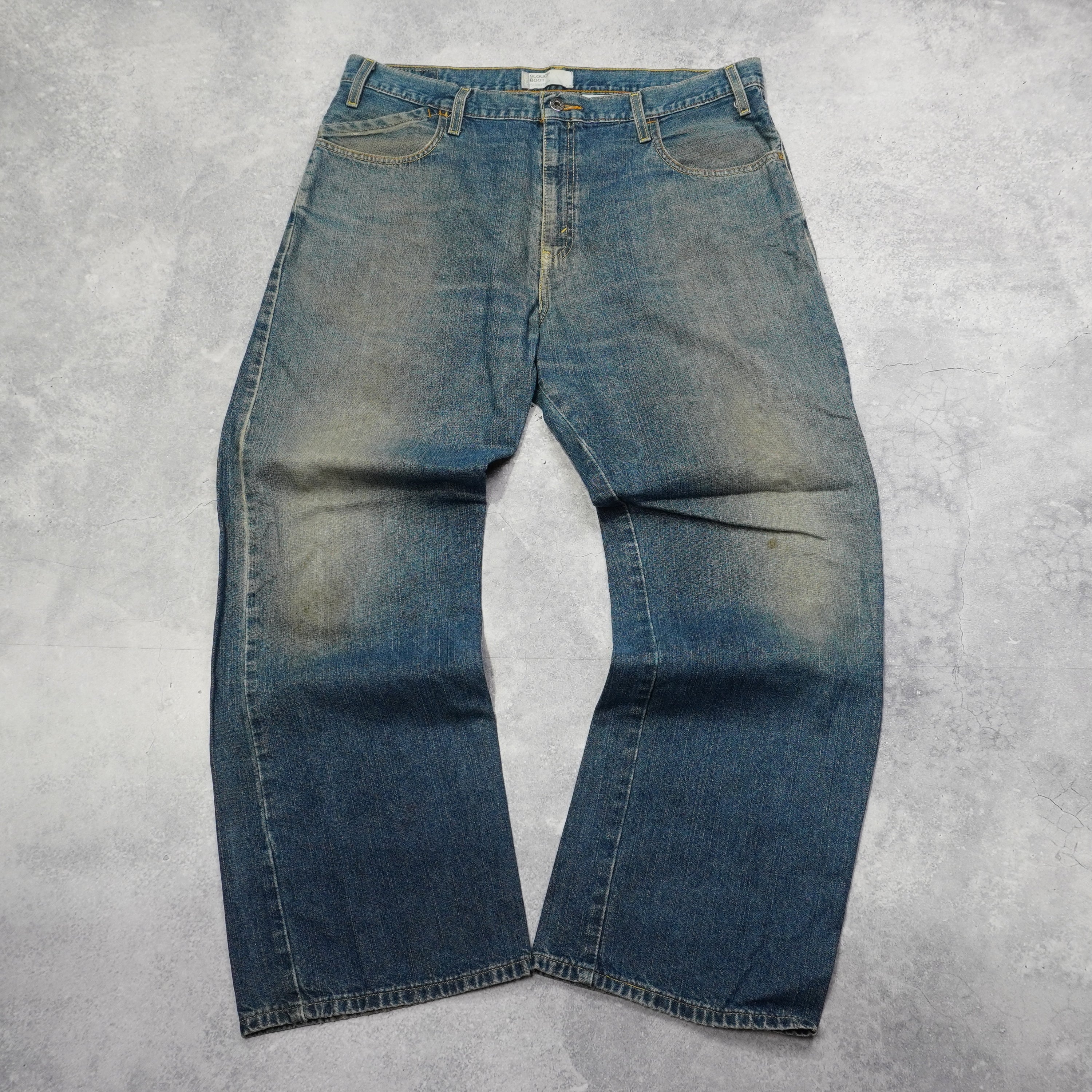 90s Levi's SilverTab Slouch Boot Jeans