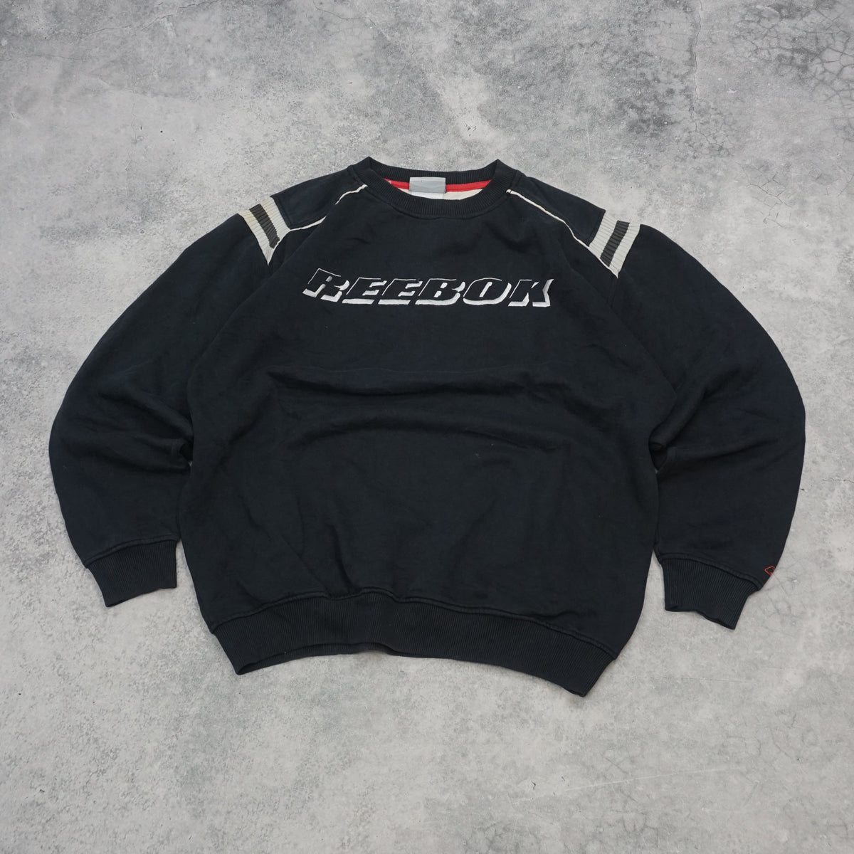 2000s Reebok Spellout Embroidered Crewneck Sweatshirt