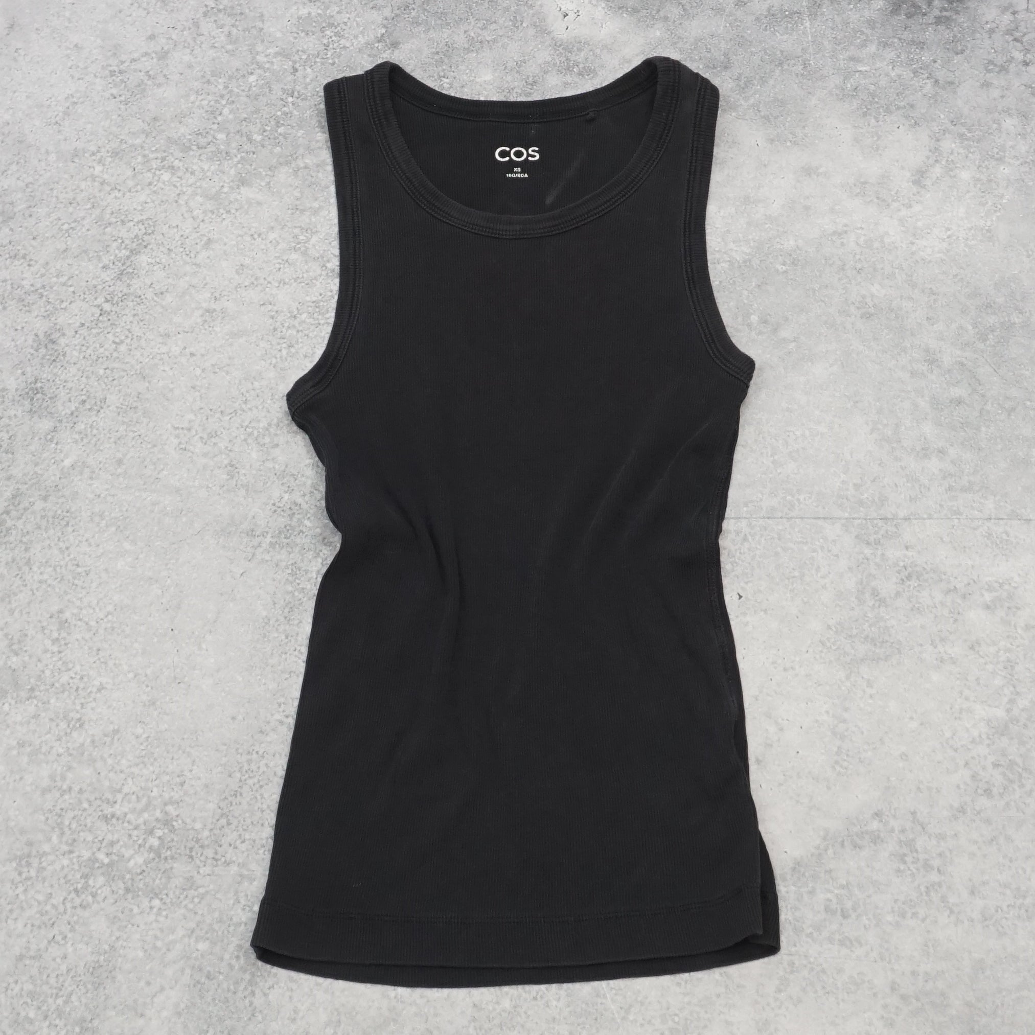 Cos Ribbed Fitted Tank Top0