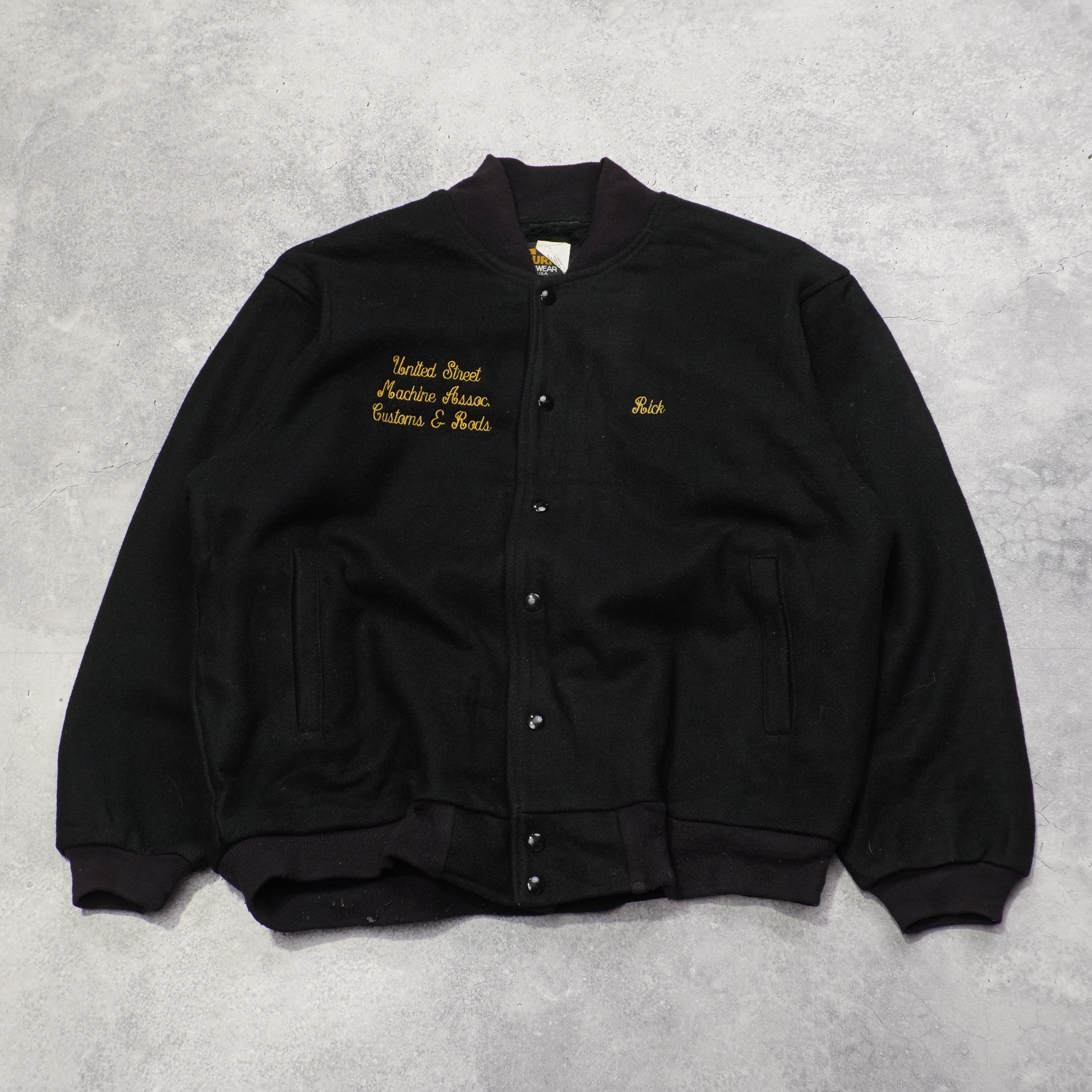90s Auburn Emnroidered Bomber Jacket