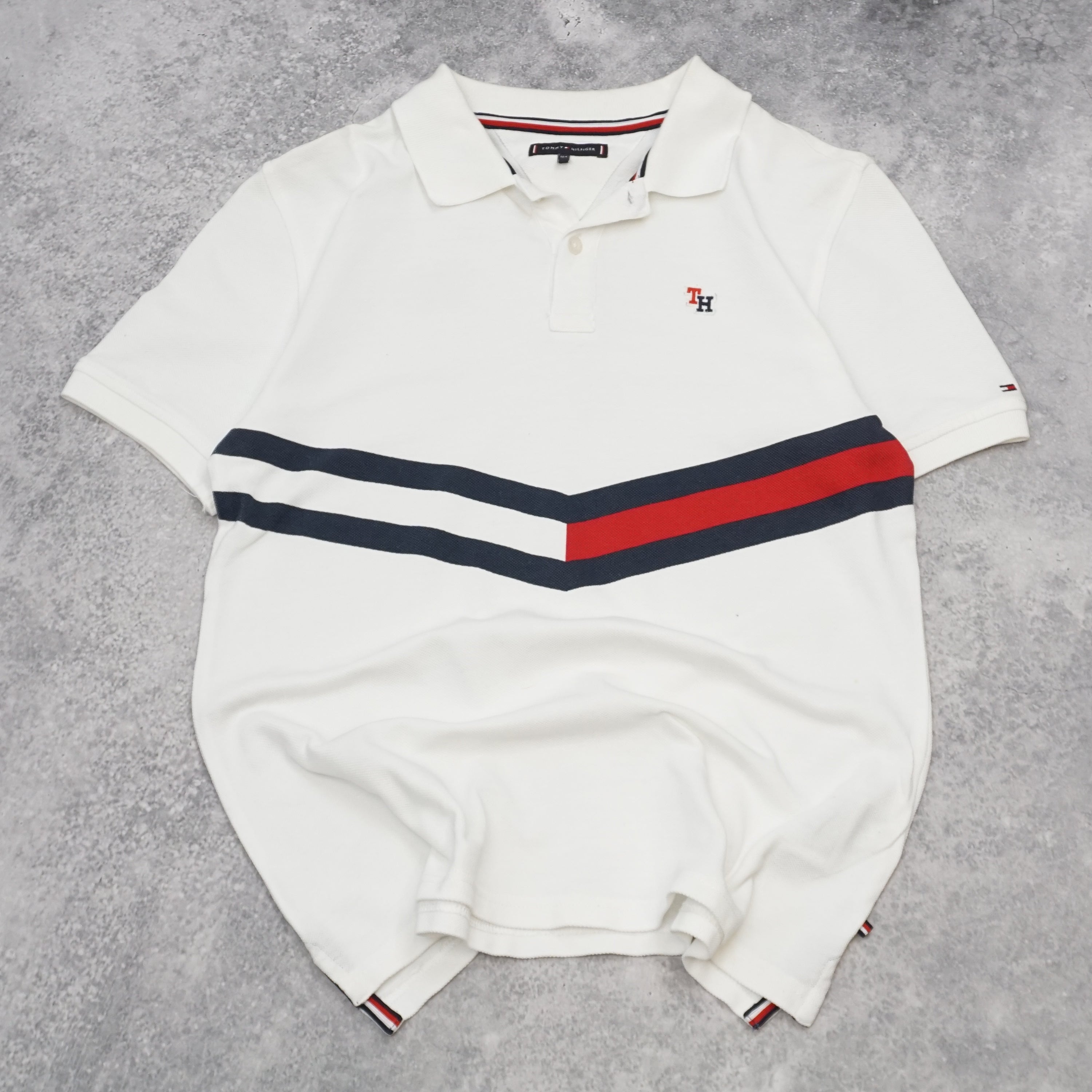 Tommy Hilfiger Color Blocked Polo