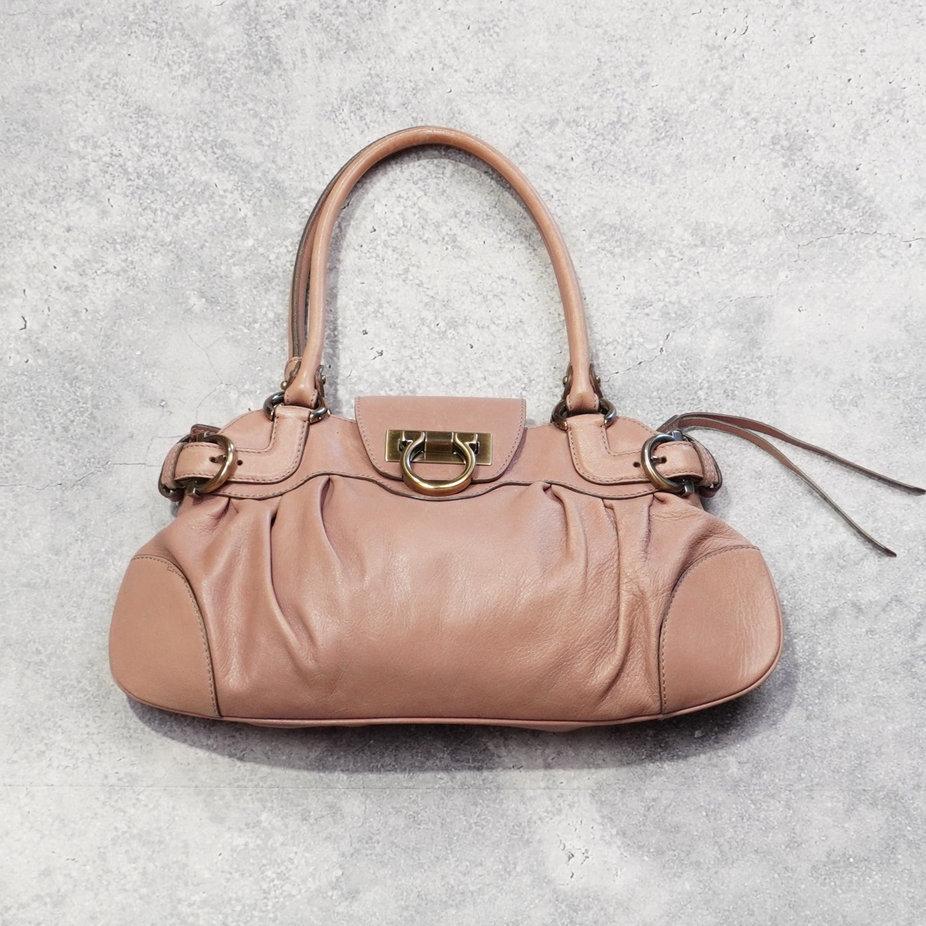 Salvatore Ferragamo Leather Handbag