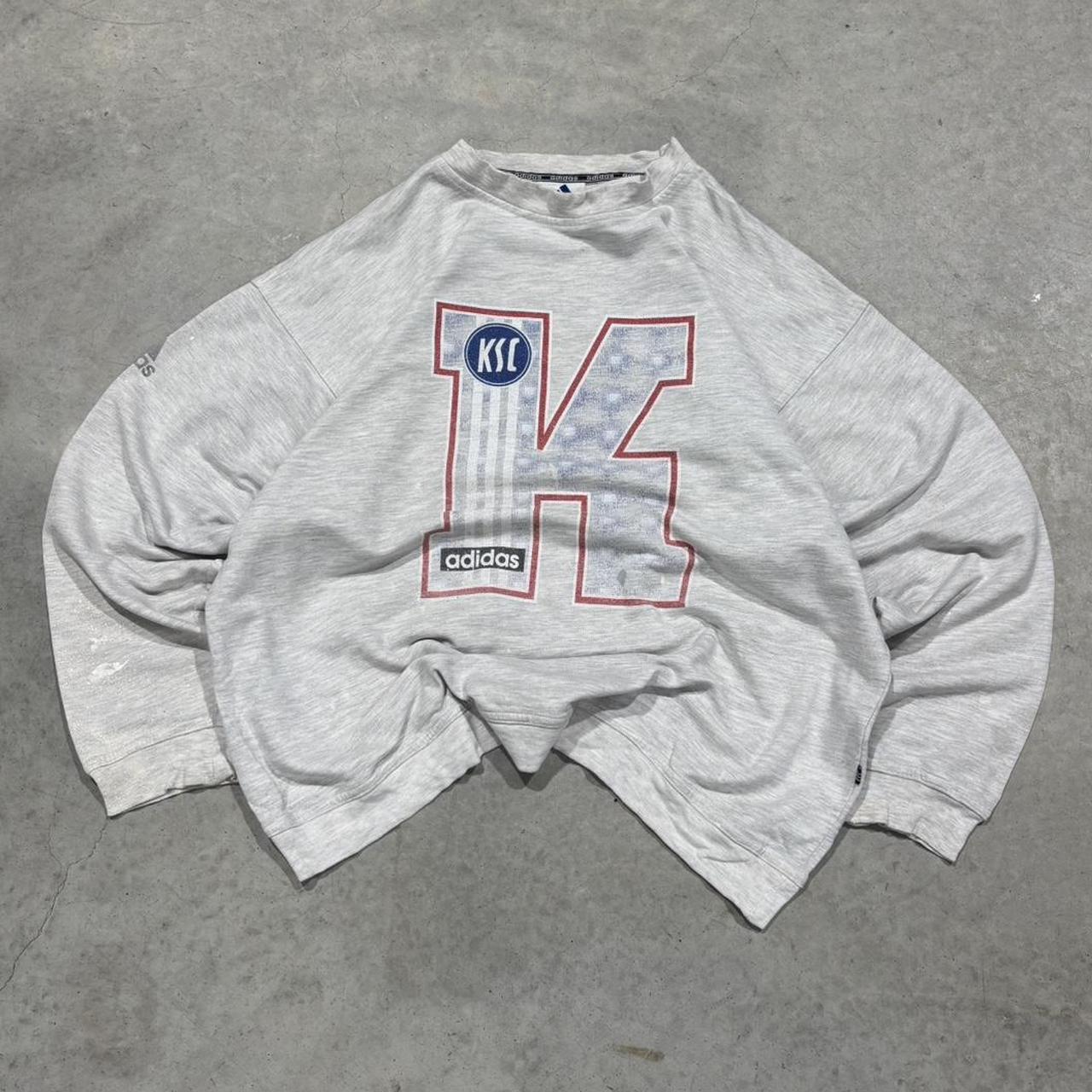 90s Adidas Graphic Crewneck Sweater