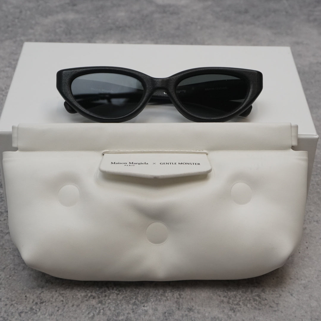 Maison Margiela X Gentle Monster Leather Cat Eye Sunglasses