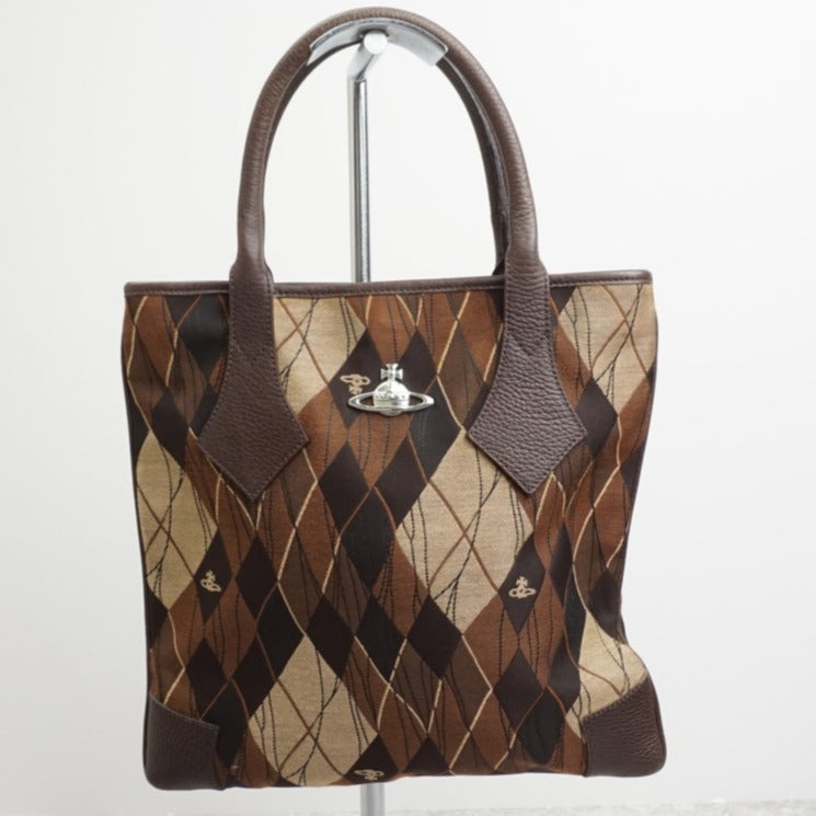 2000s Vivienne Westwood Patterned Handbag