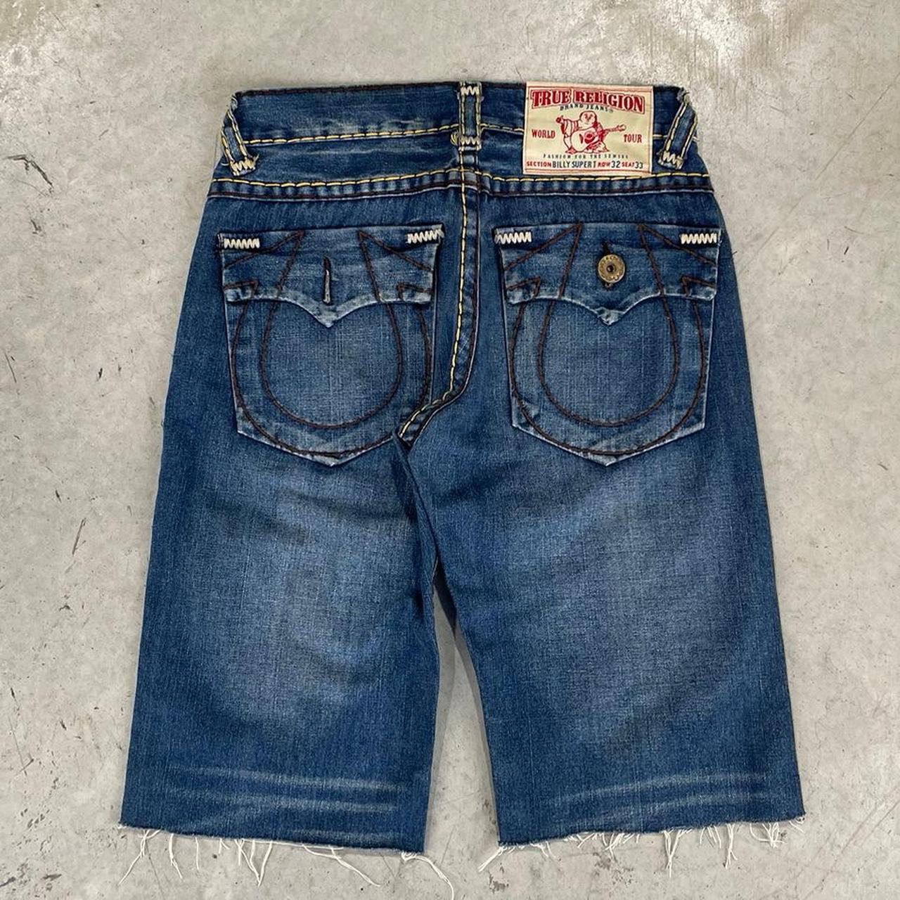 2000s True Religion Super T Jorts Denim