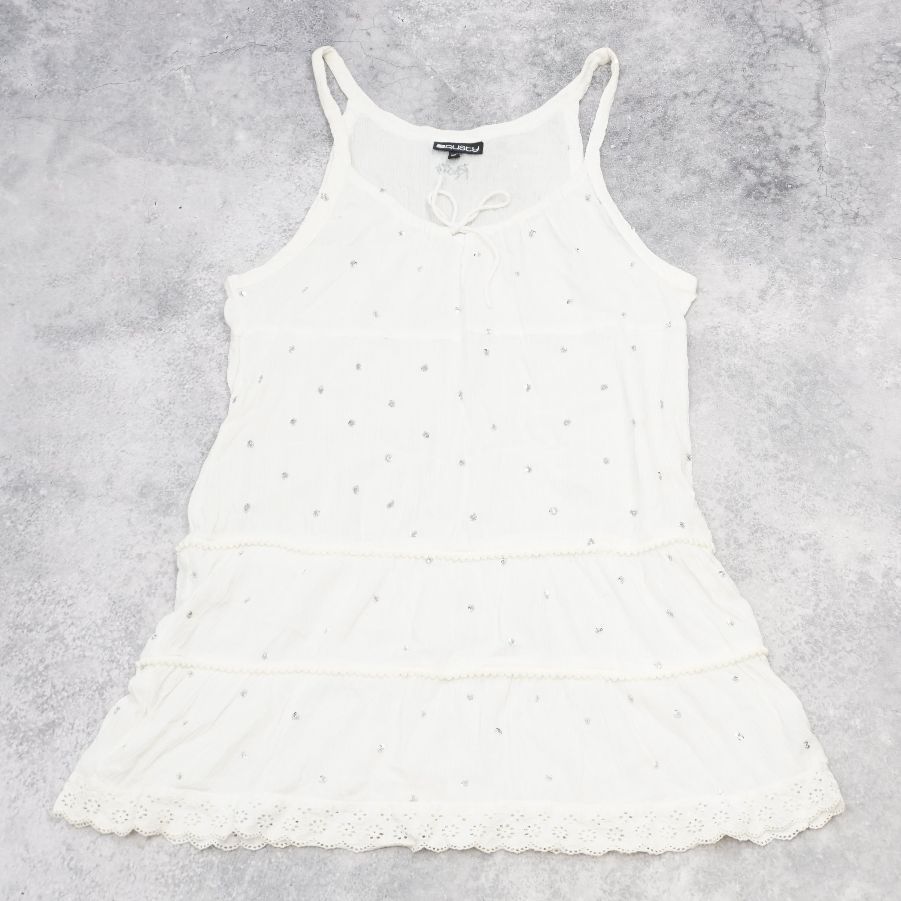 Rusty Sequin Dress