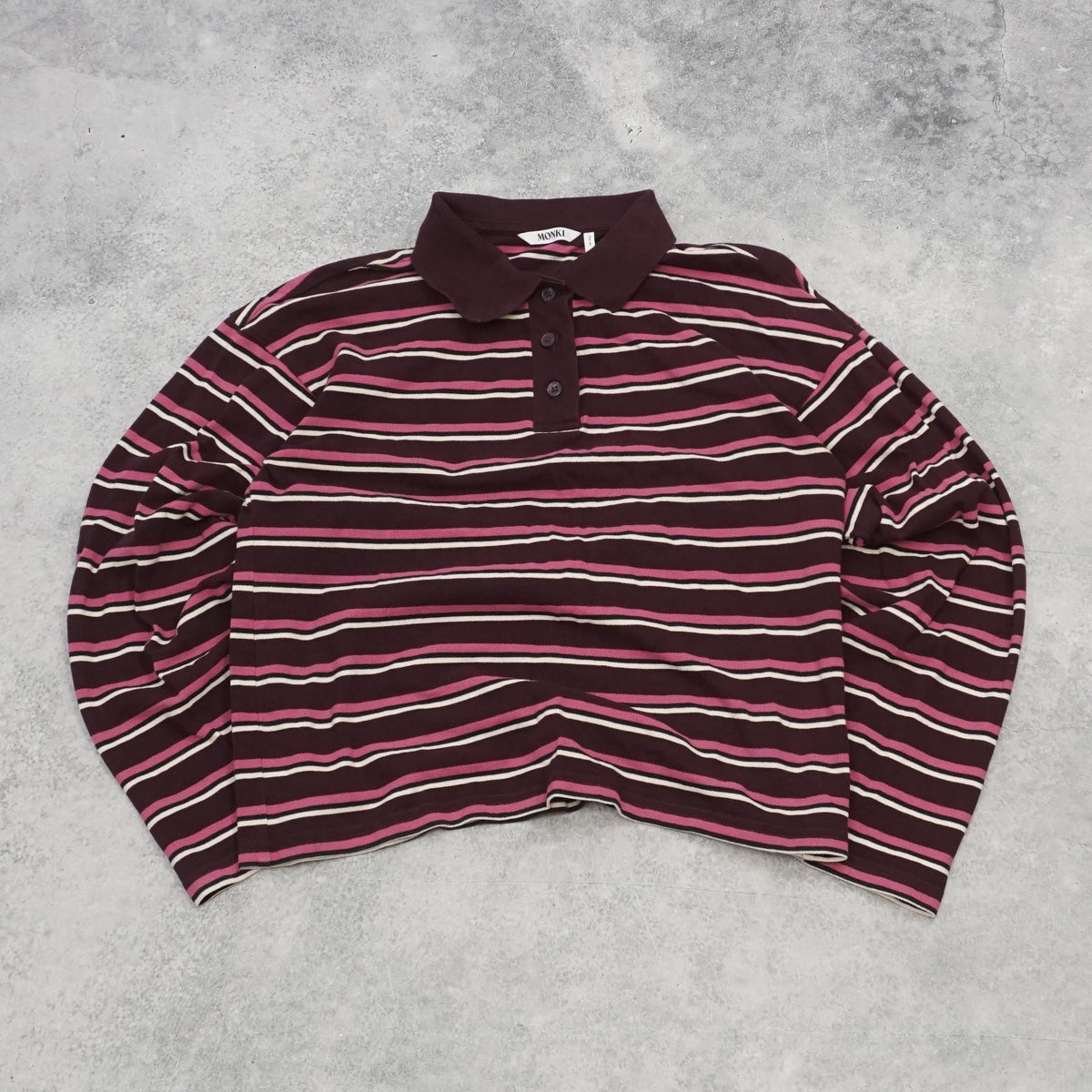 Monki Striped Shirt
