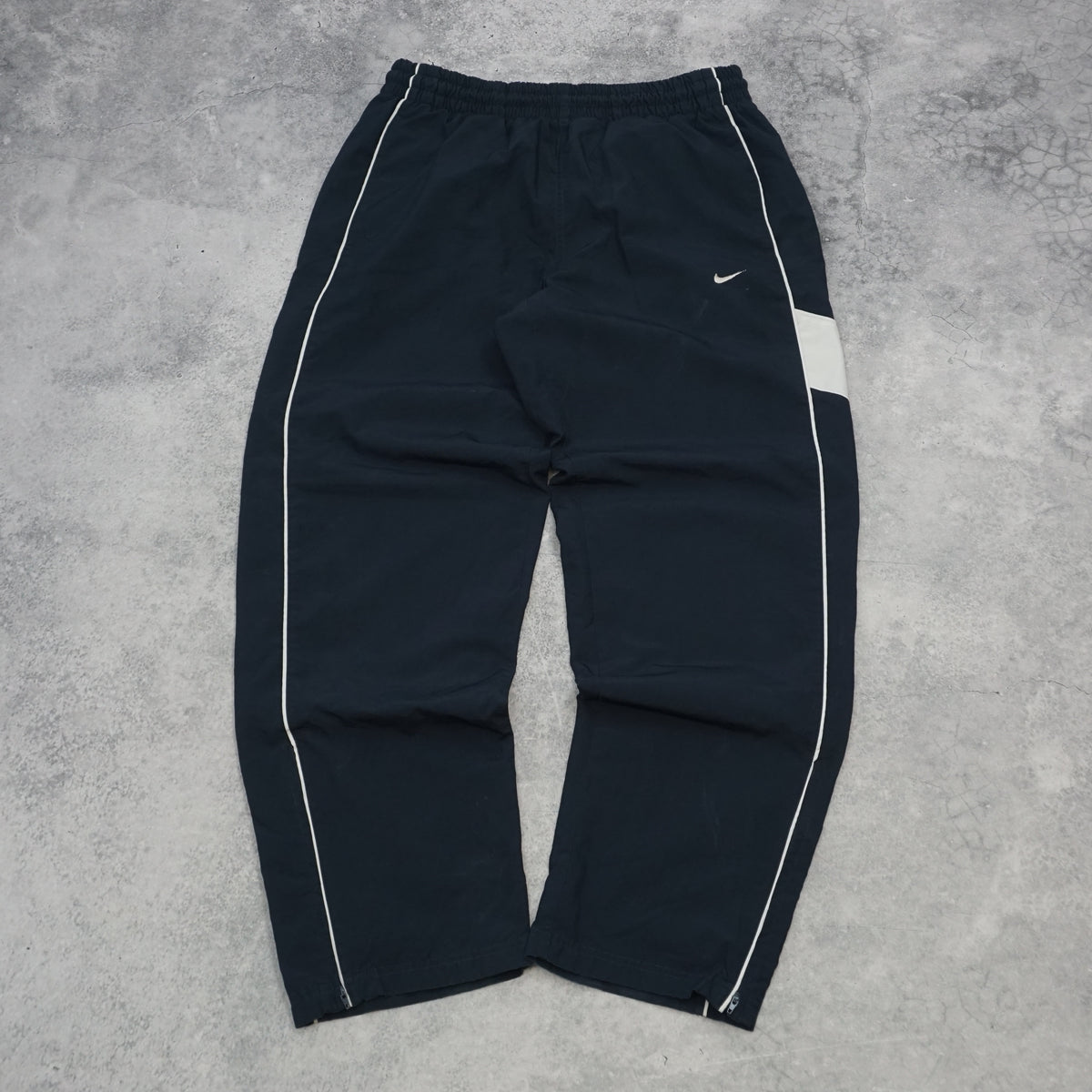 2000s Nike Swoosh Piped Track Pants
