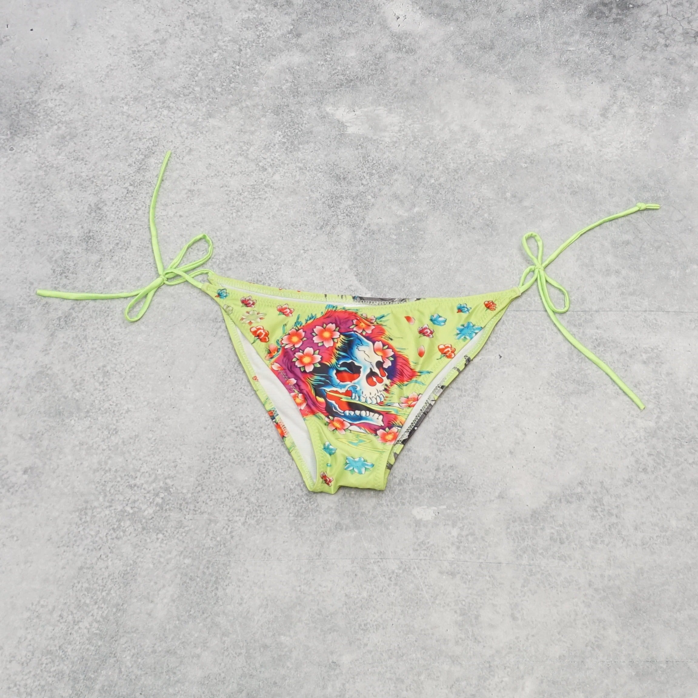 2000s Ed Hardy Graphic Bikini