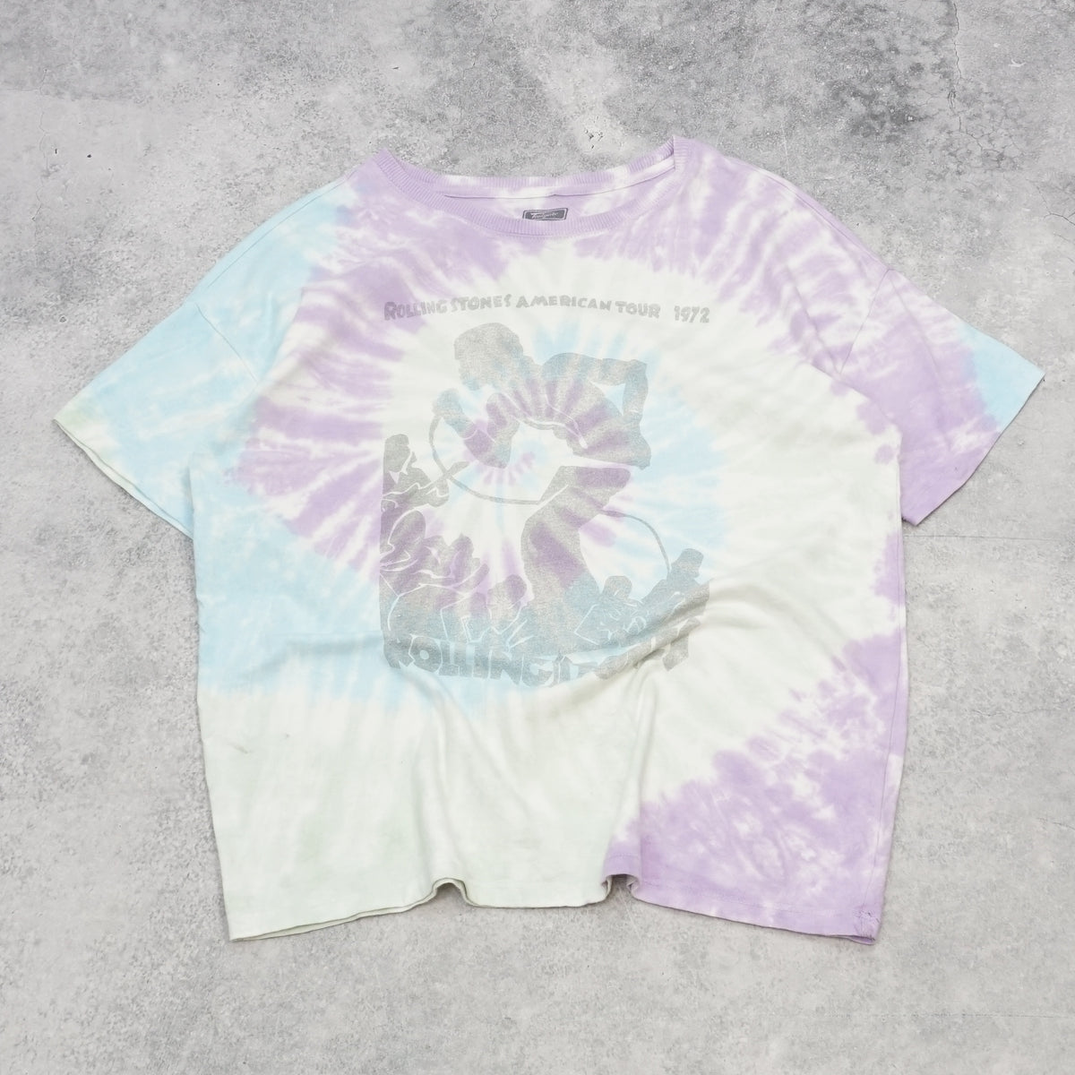 Tailgate Rolling Stones Tie Dye Graphic T-Shirt