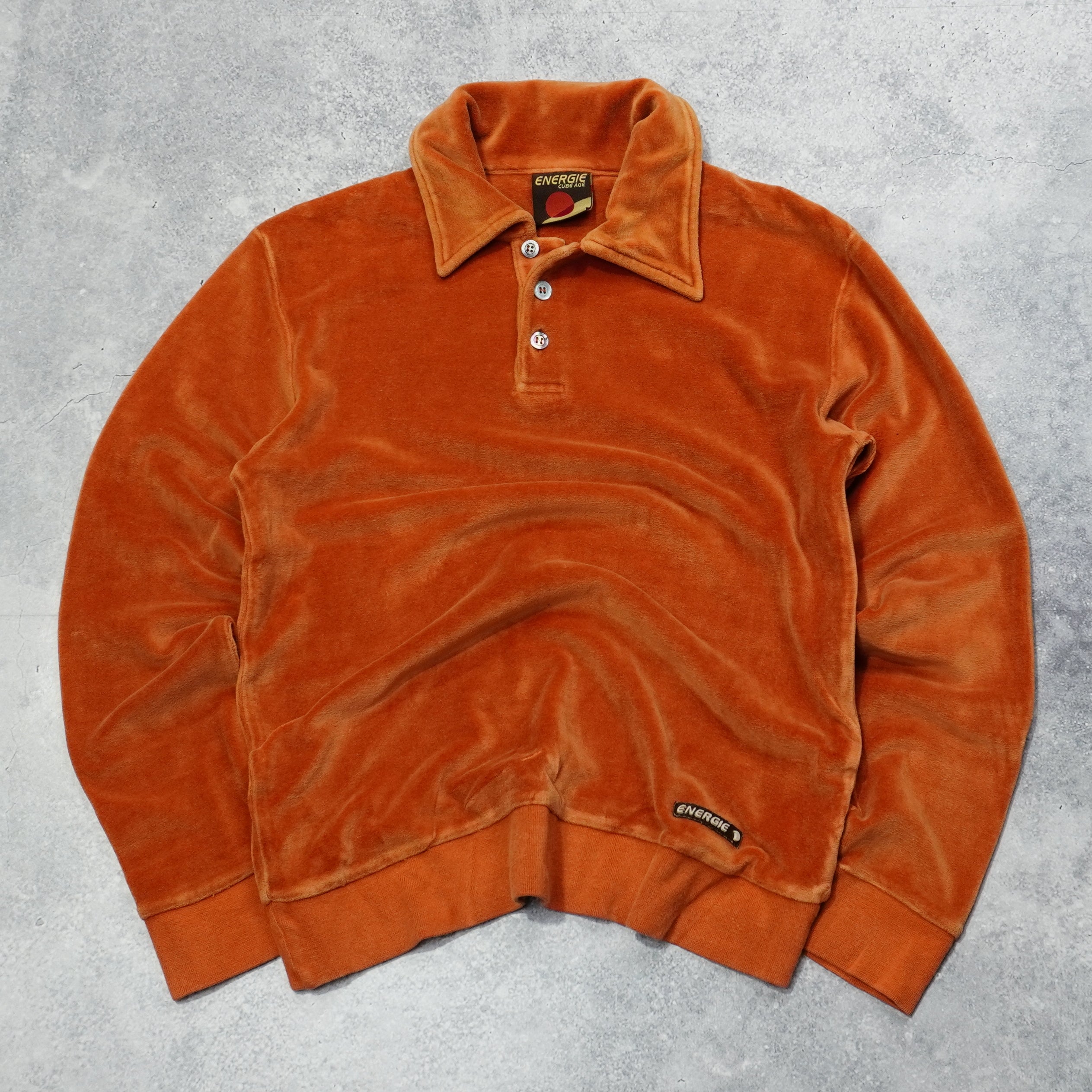 2000s Energie Velour Polo