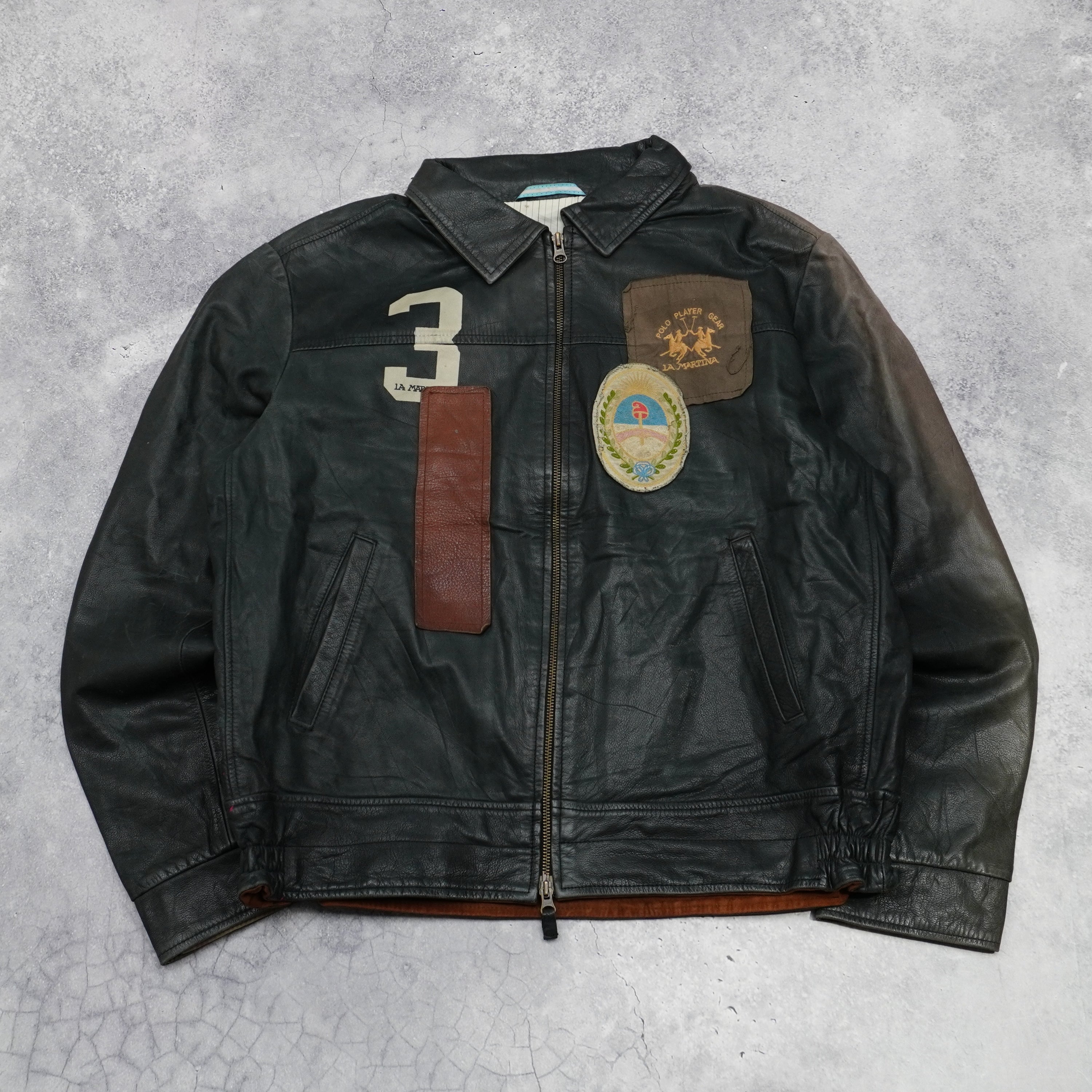 2000s La Martina Leather Jacket