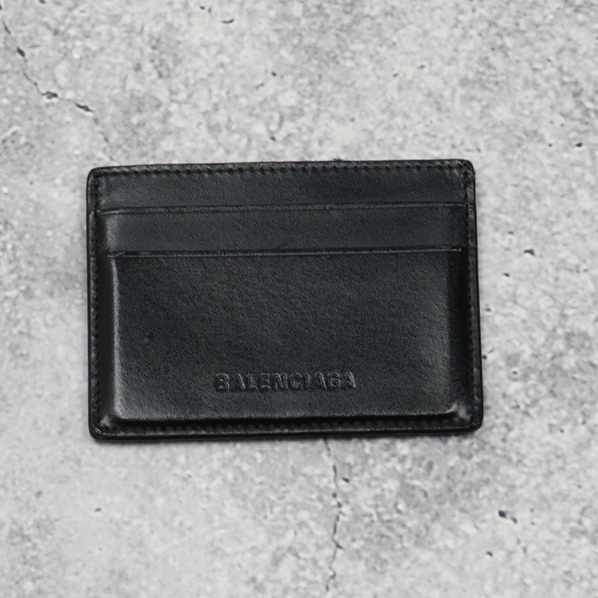 Balenciaga Leather Card Holder