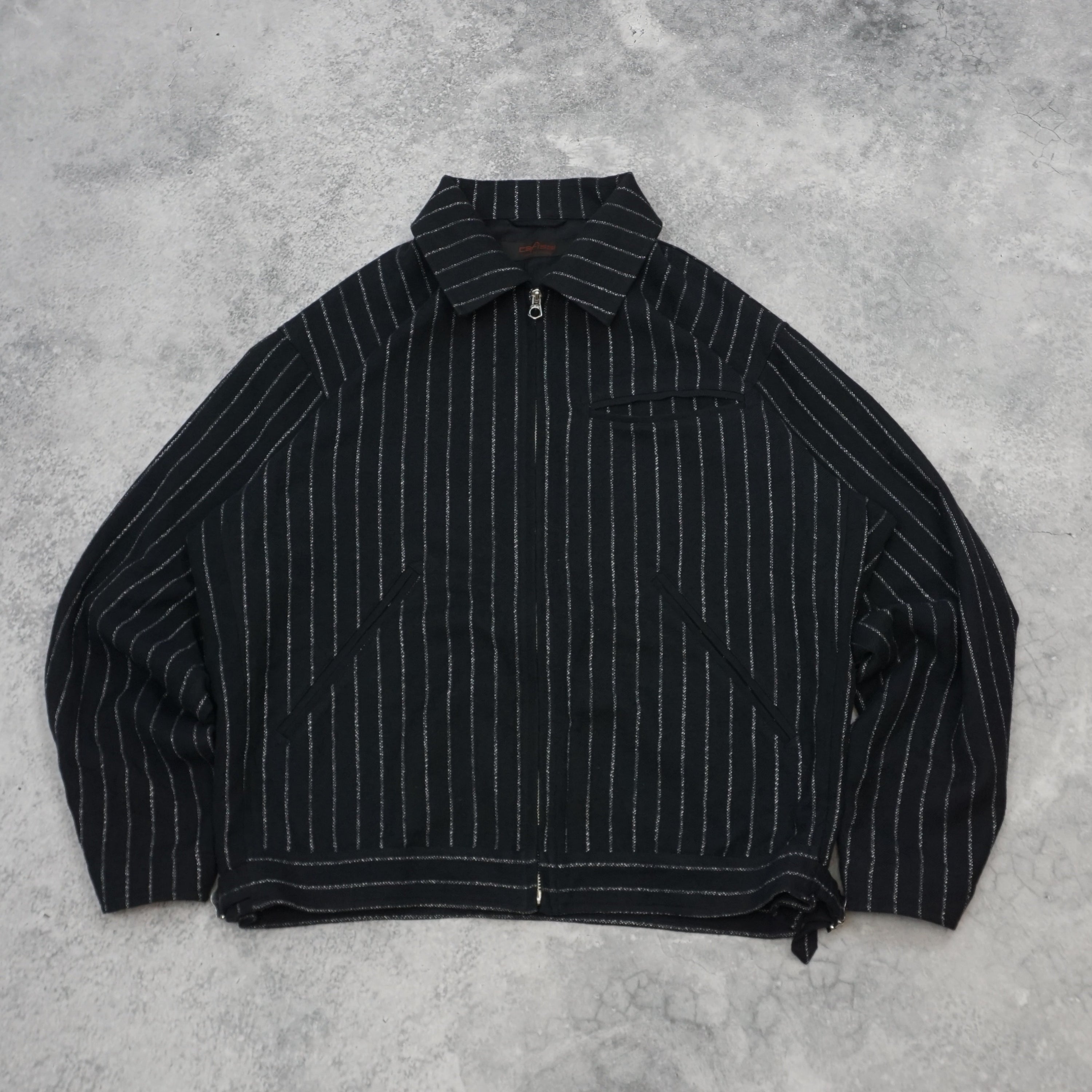 Journal Standard Cafissi Pinstripe Wool Jacket