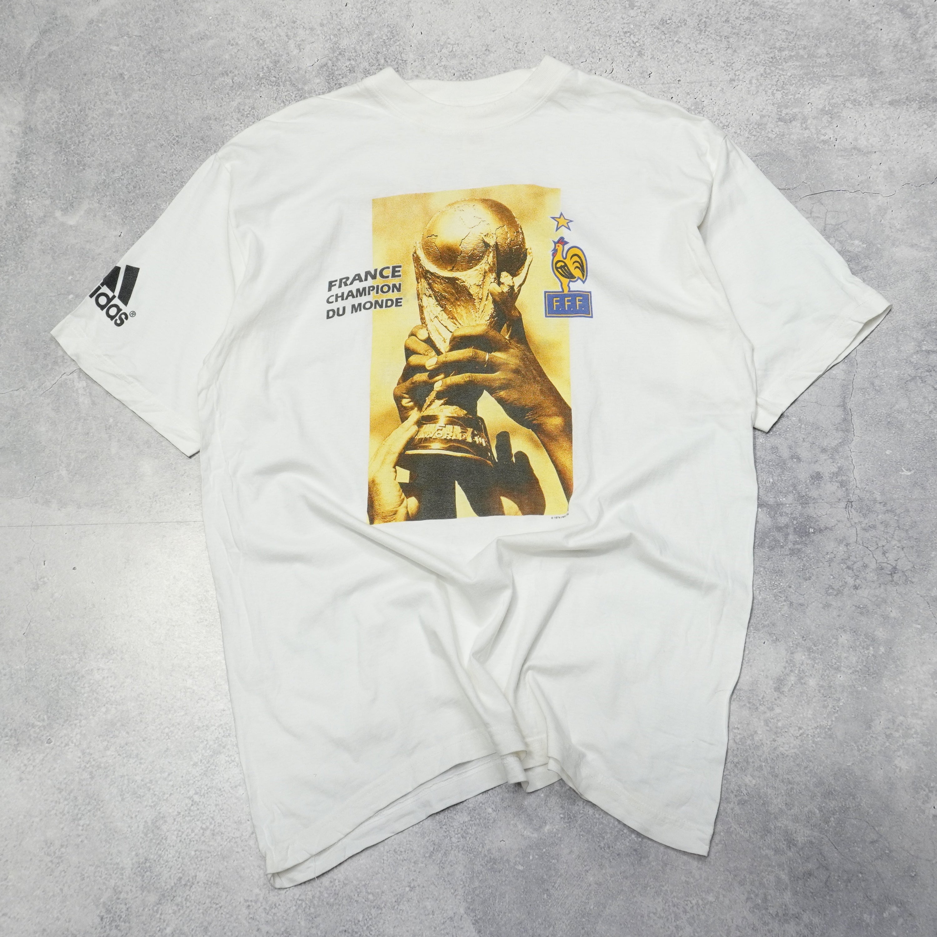 90s Adidas France Football T-Shirt