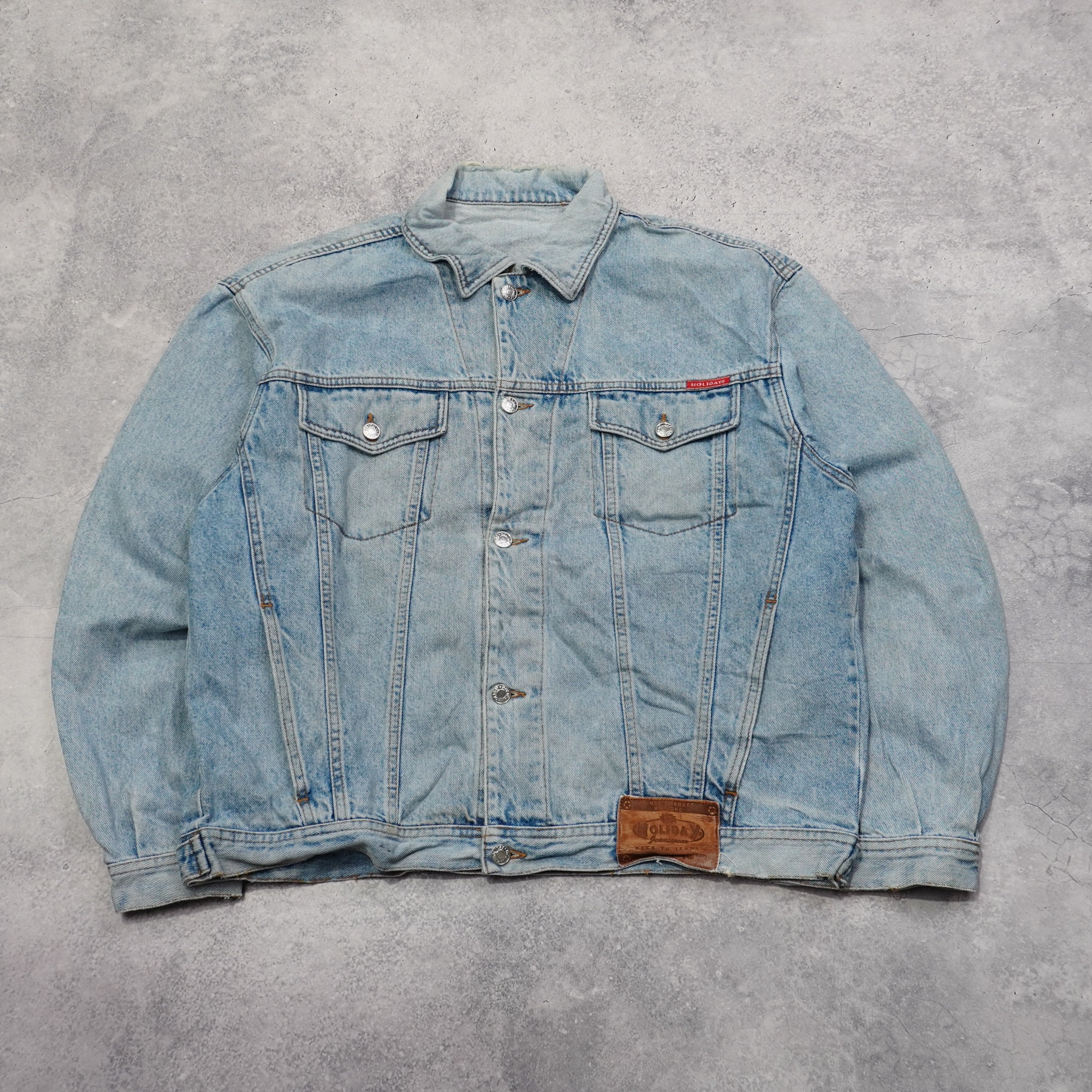 2000s Holiday Denim Jacket