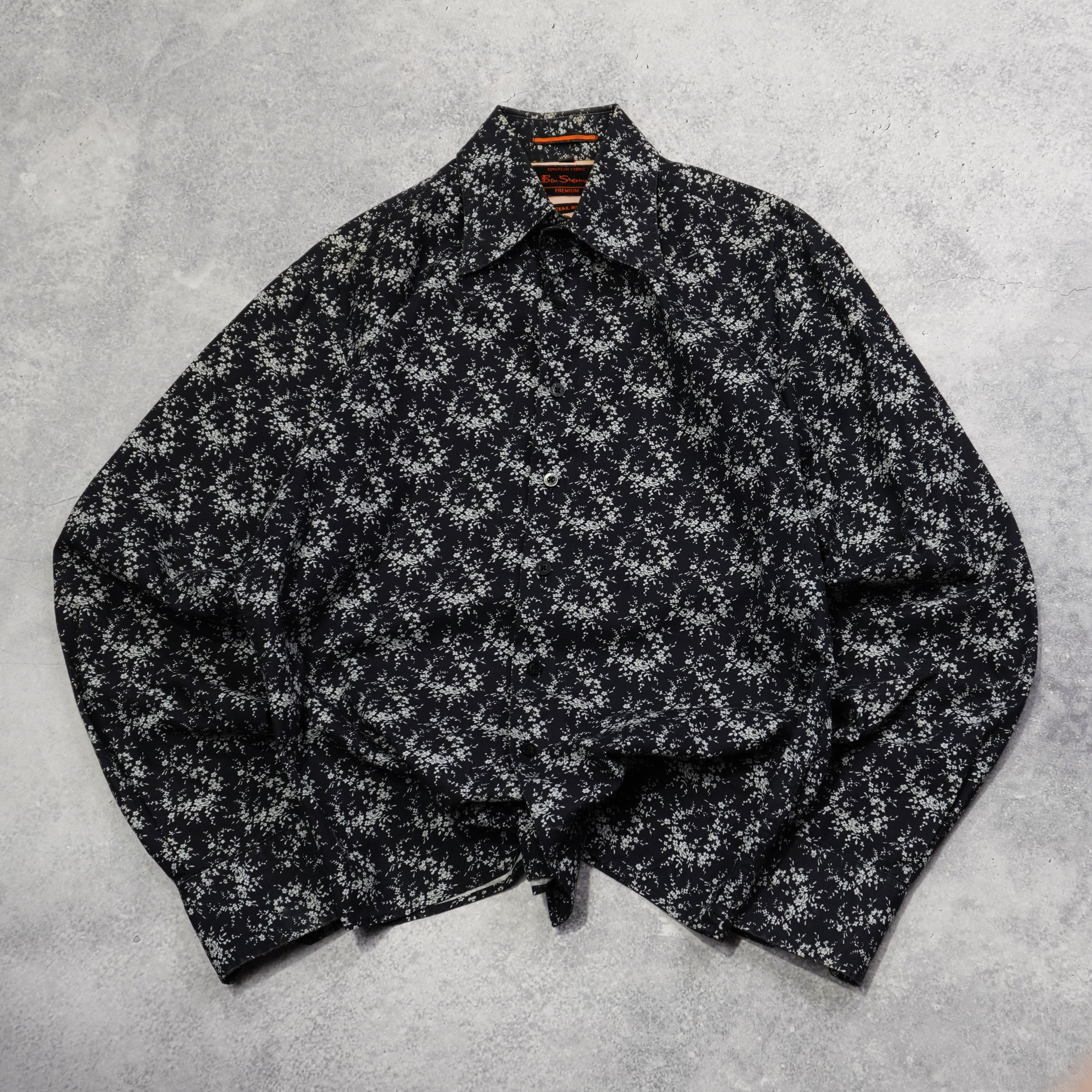 2000s Ben Sherman  Floral Print Button Up