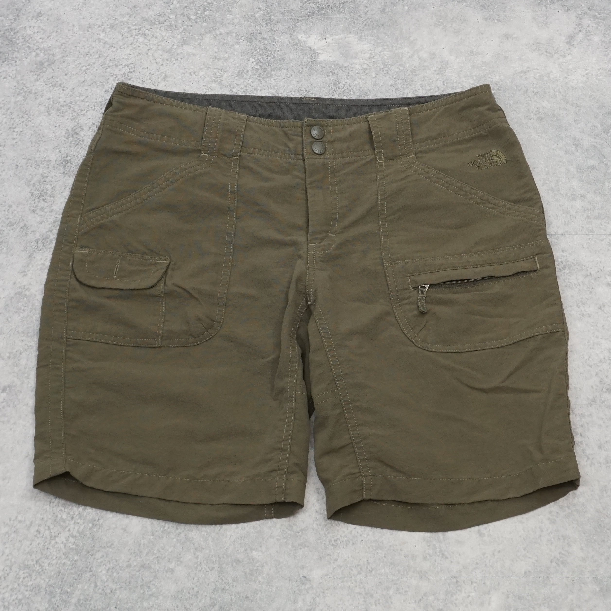The North Face Olive Cargo Cargo Shorts