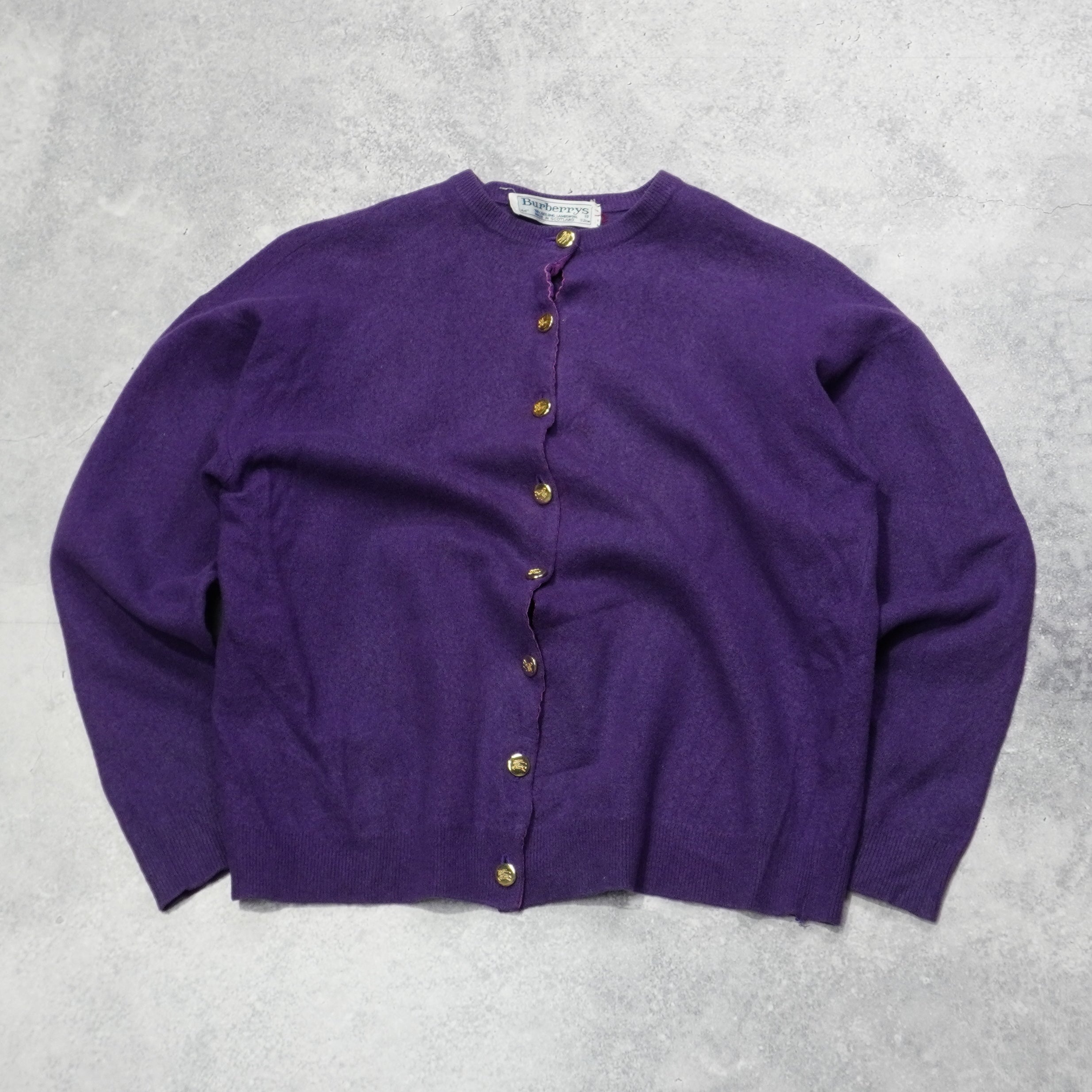 90s Burberrys Wool Cardigan