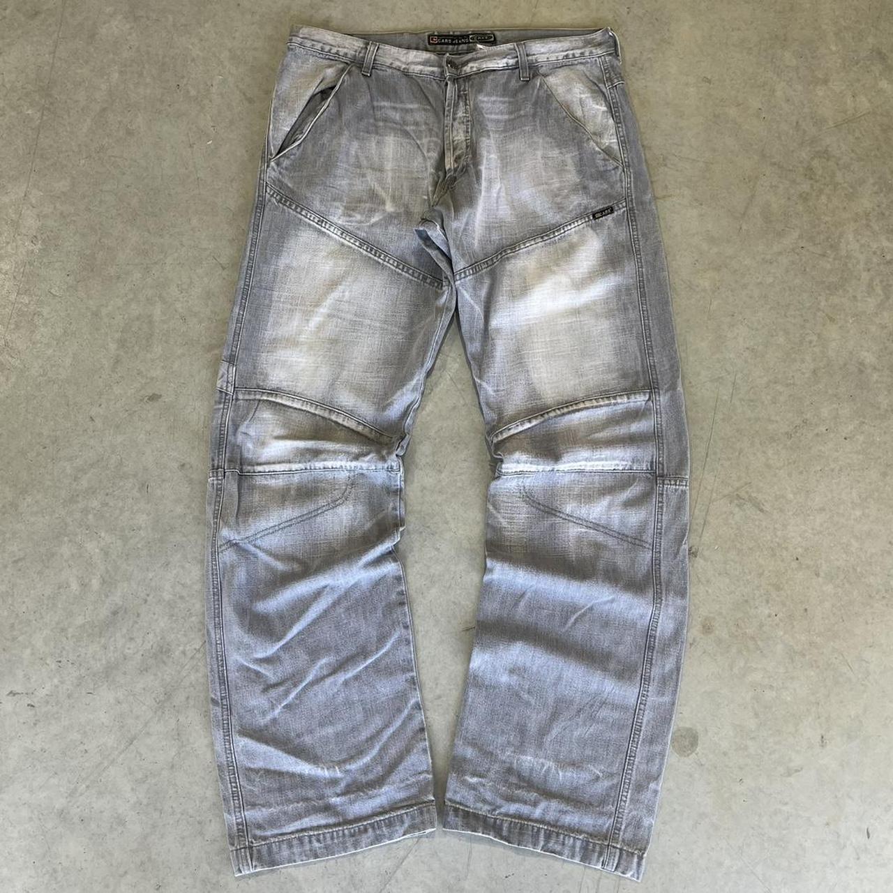 2000s Cars Double Knee Jeans Workwear Pants
