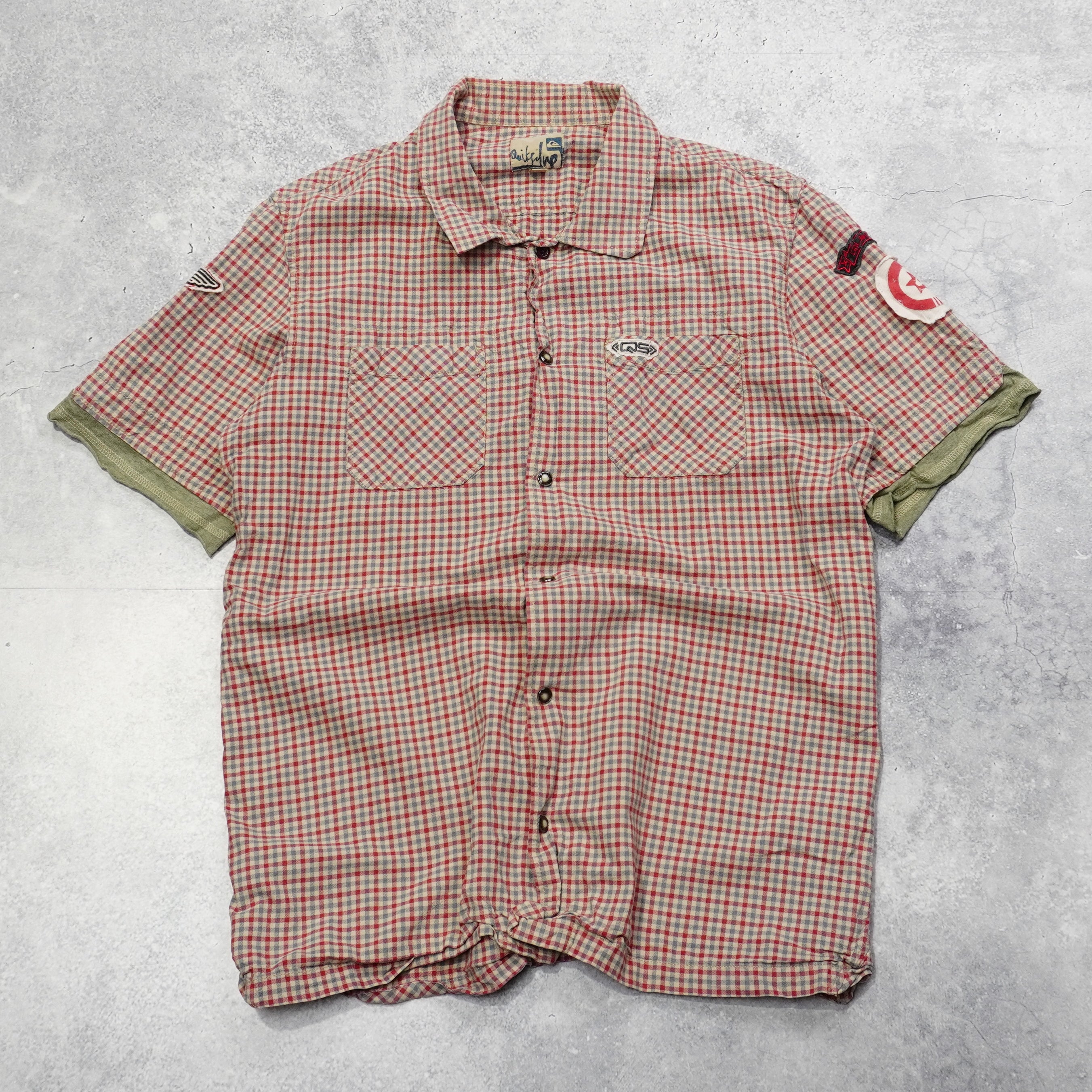 2000s Quiksilver Button Up