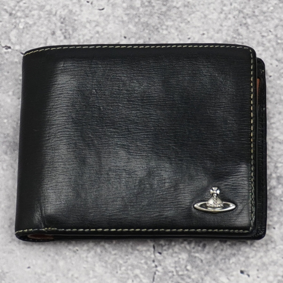 Vivienne Westwood Leather Bi-fold Wallet