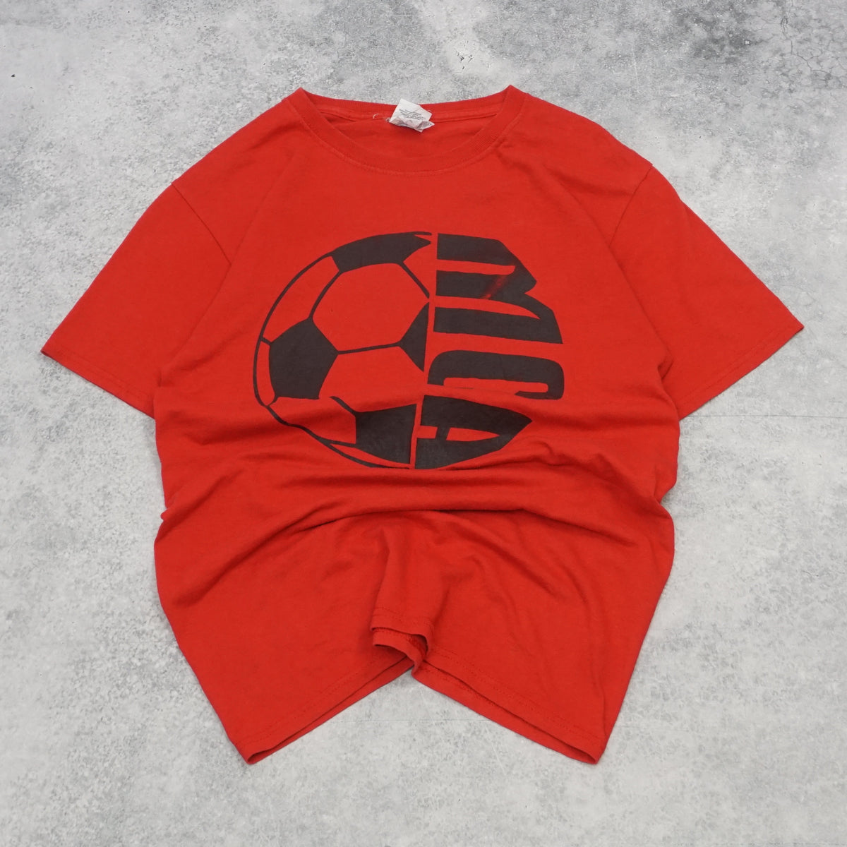 90s Jerzees Soccer Graphic T-Shirt