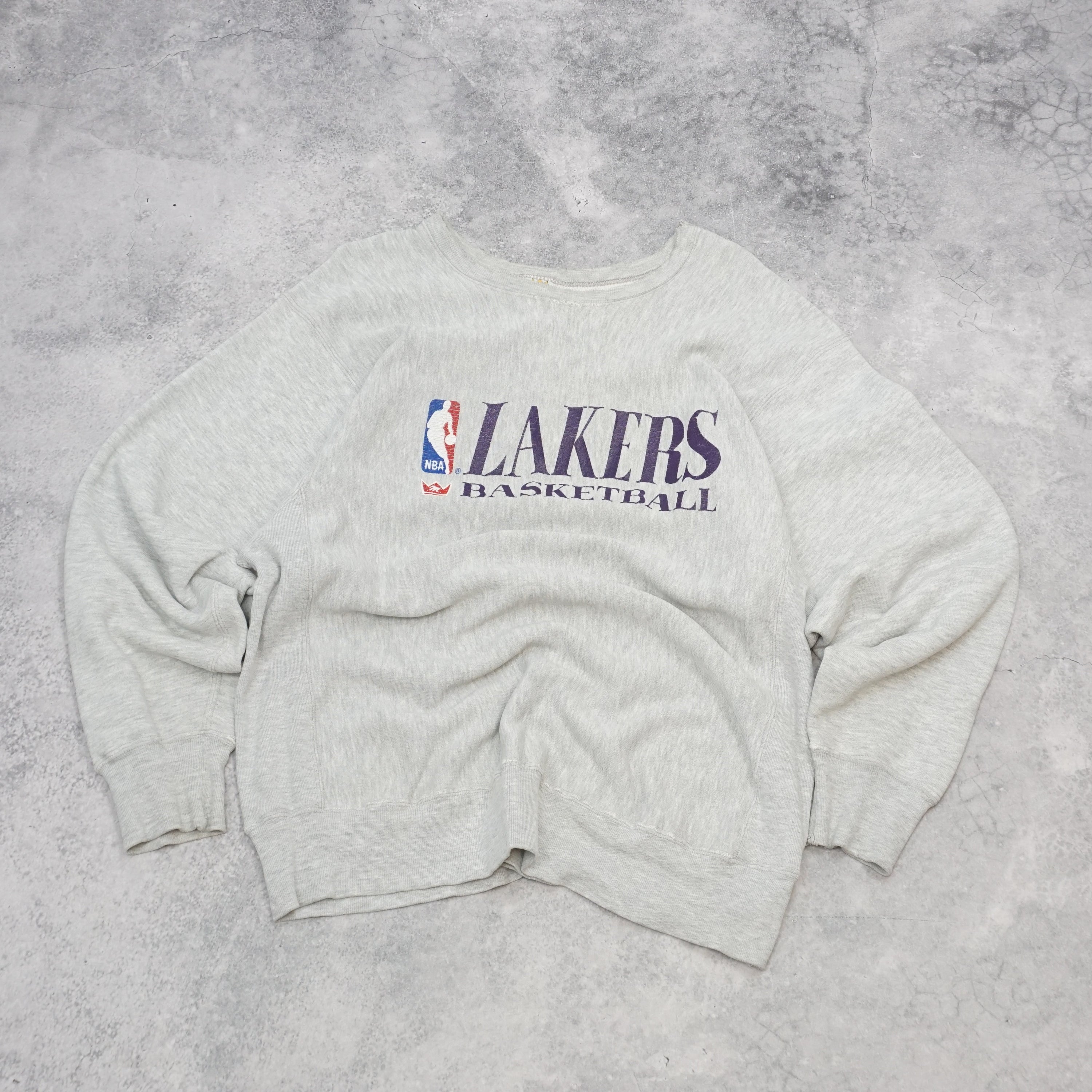 90s Macgregor Lakers Basketball Sweater