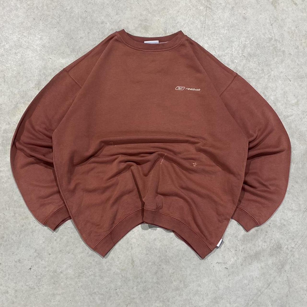 2000s Reebok Oversized Crewneck Sweater