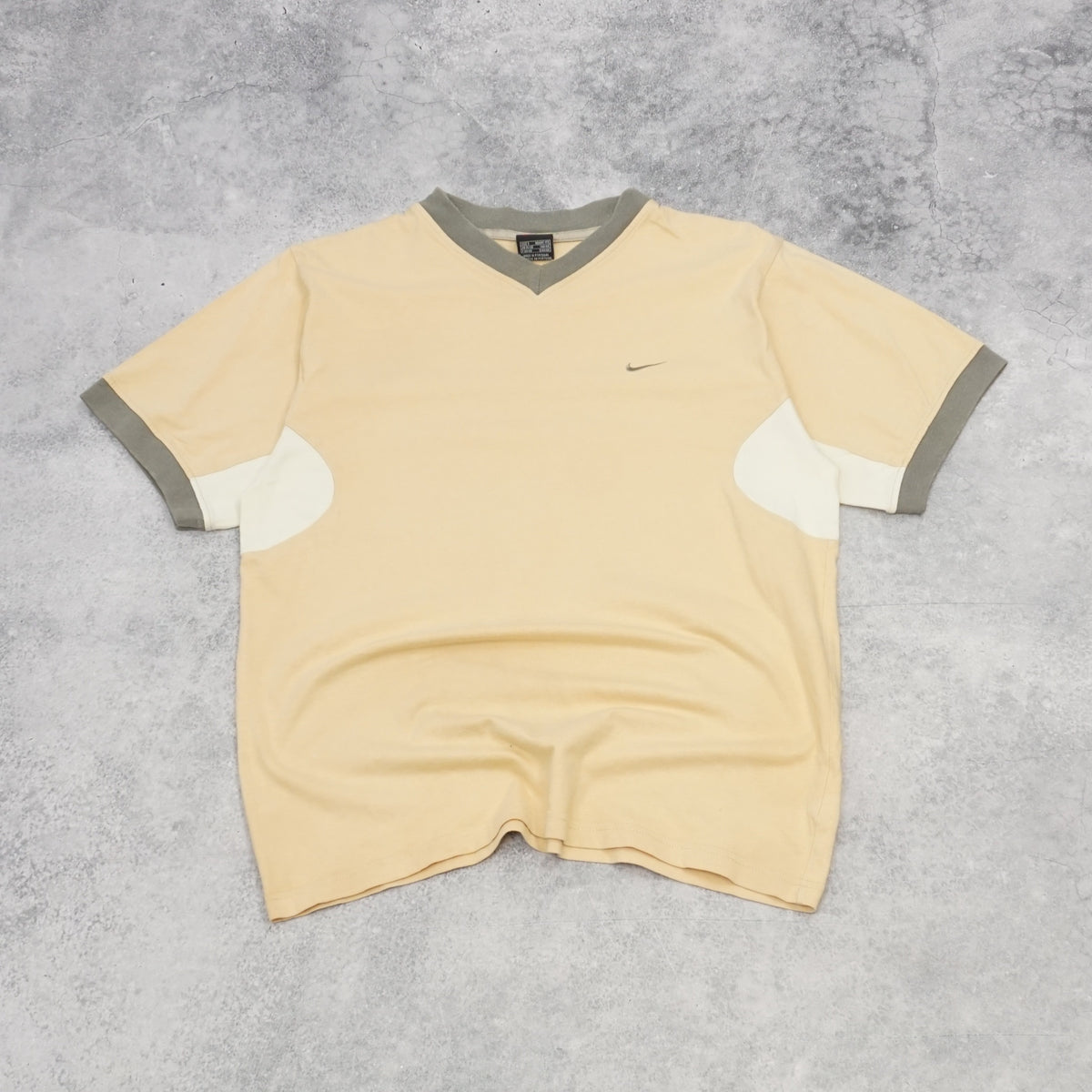 2000s Nike V-Neck Ringer T-Shirt