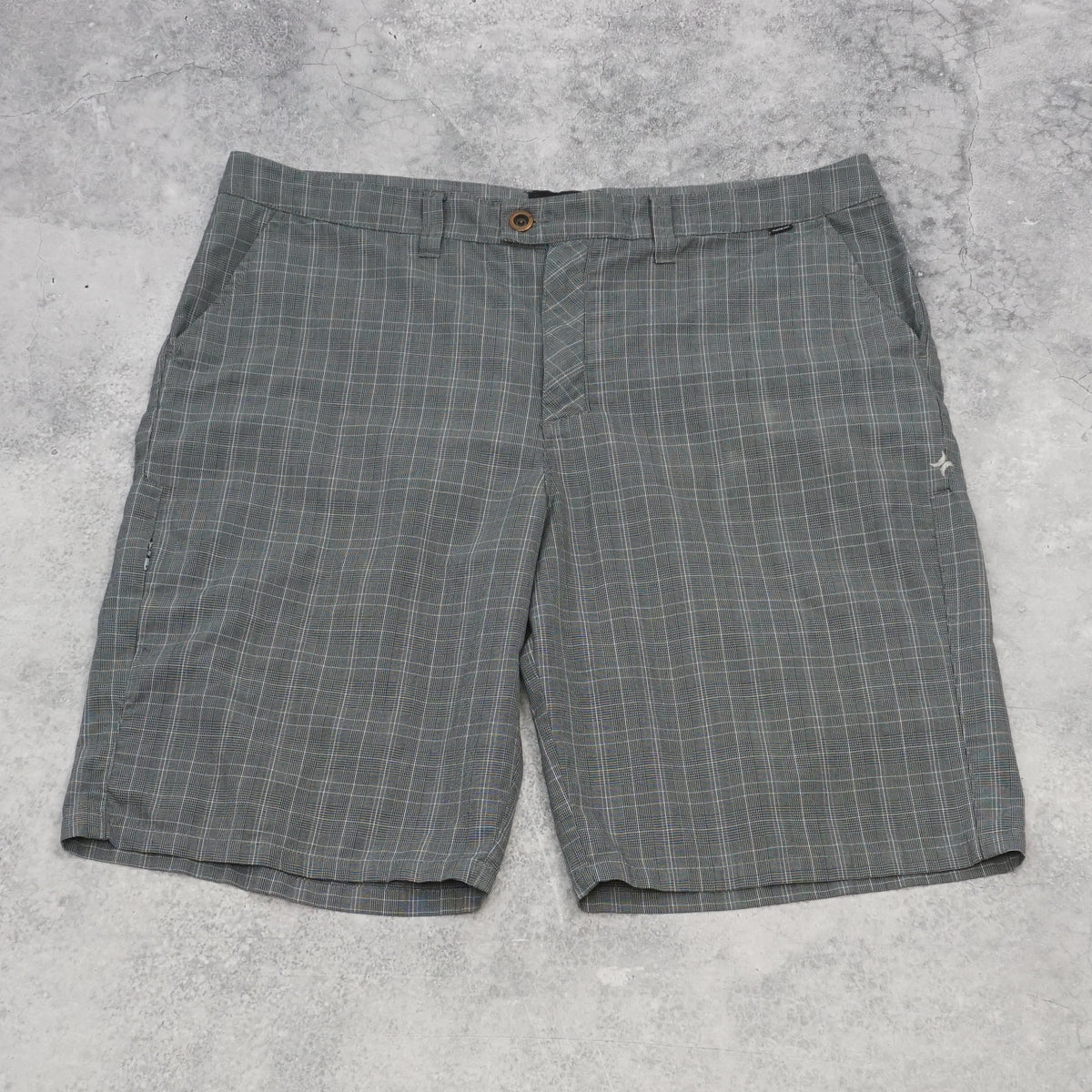 Hurley Plaid Shorts