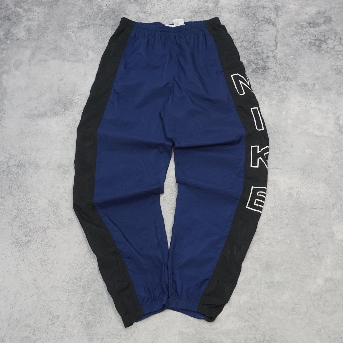 90s Nike Spellout Two-Tone Track Pants