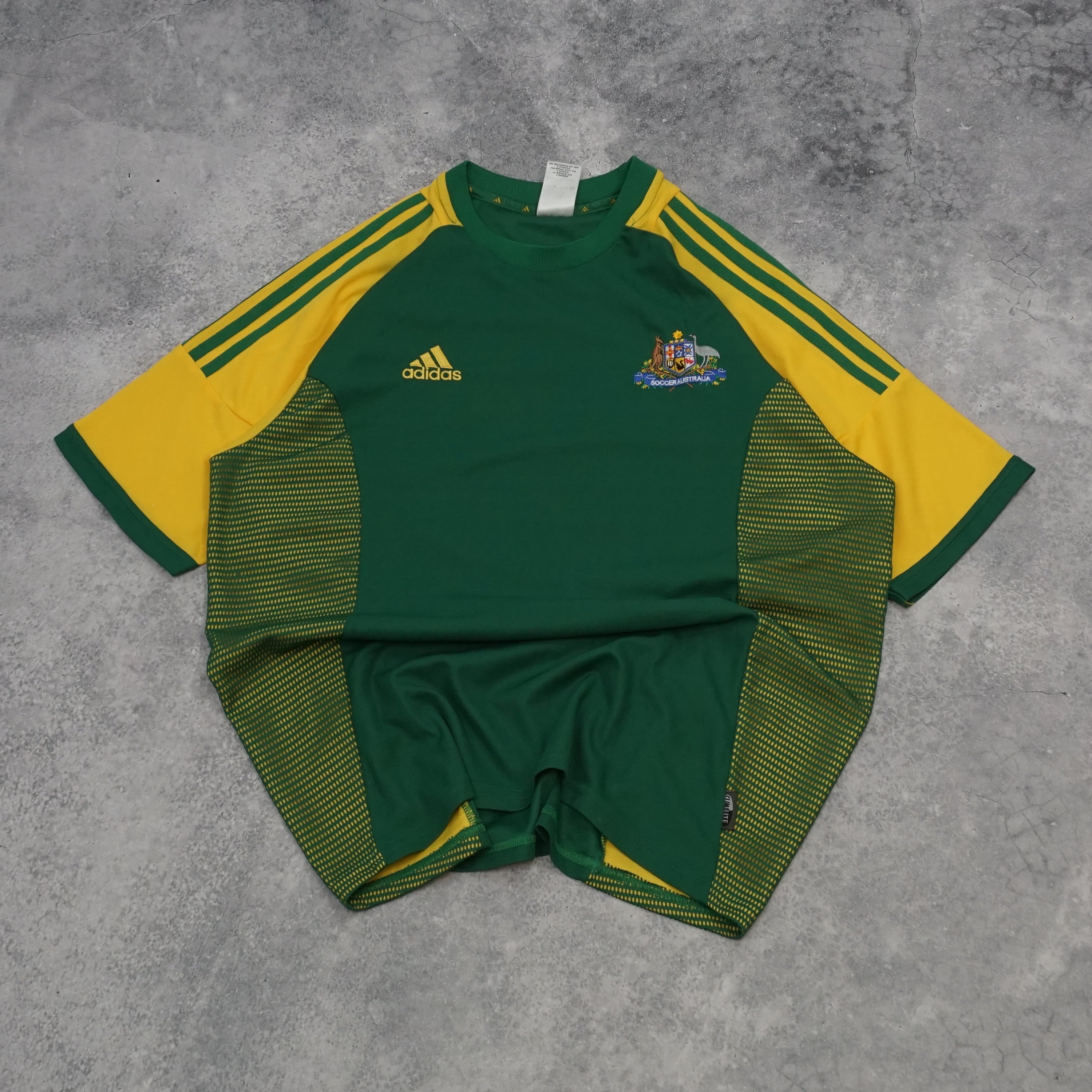 2000s Adidas Soccer Australia Jersey