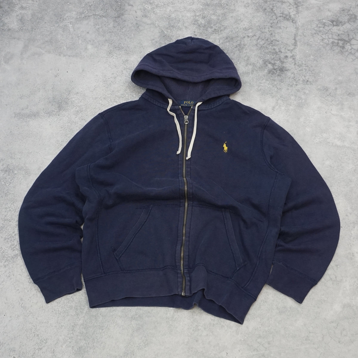 Polo Ralph Lauren Zip Up Embroidered Pony Hoodie