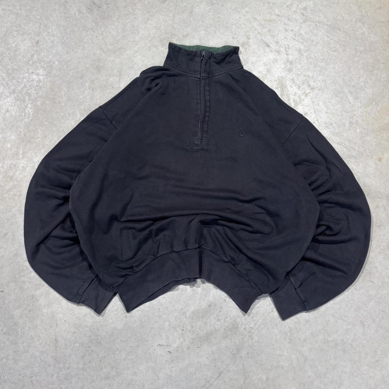 90s Nautica Oversized Quarter Zip Hoodie