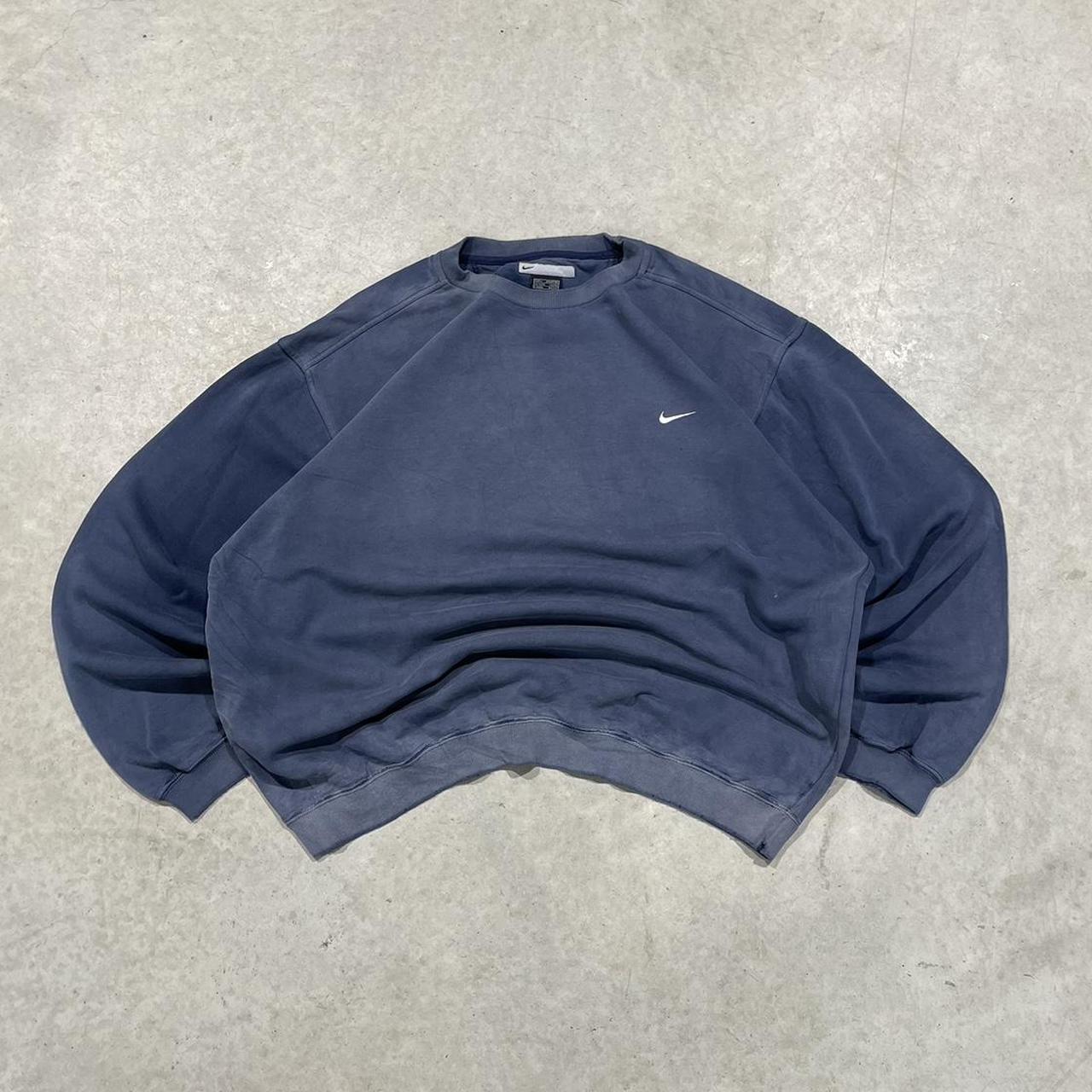 2000s Nike Oversized Crewneck Sweater