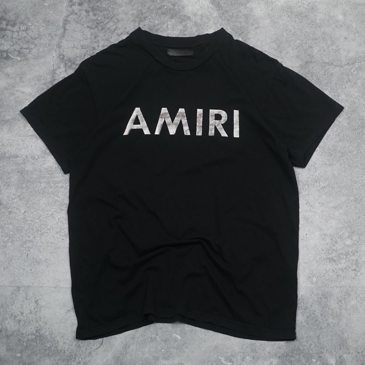 Amiri Black Logo Print T-Shirt