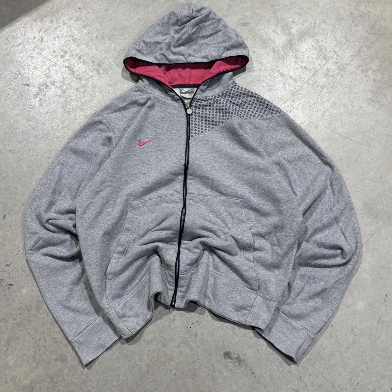 2000s Nike Dri Fit Hoodie Zip Up