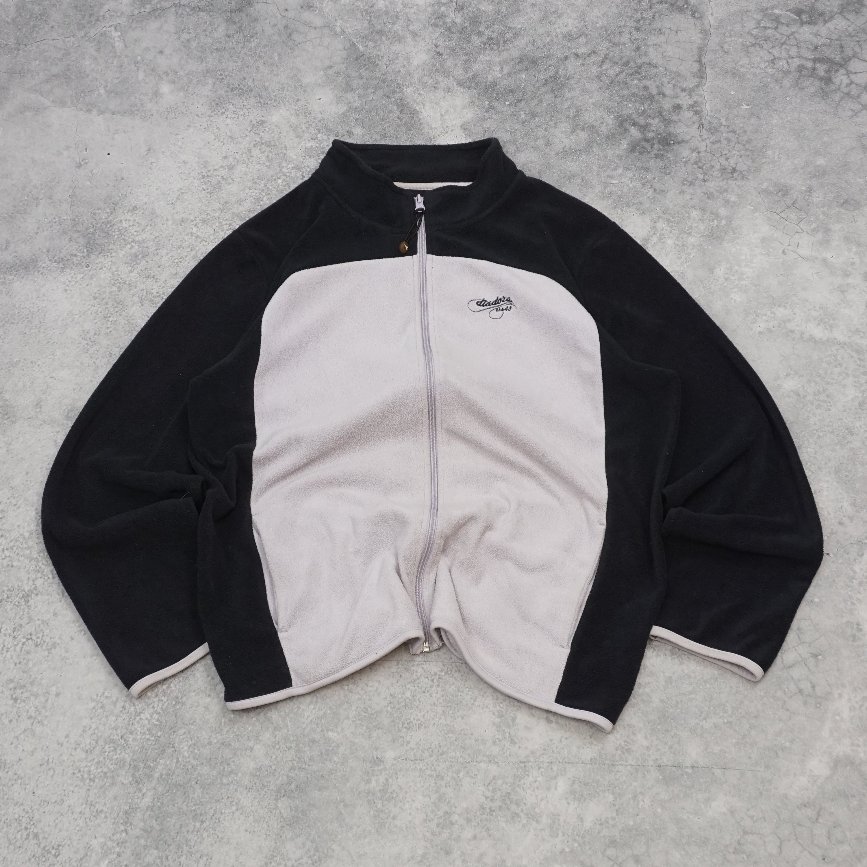 2000s Diadora Fleece Zip Up
